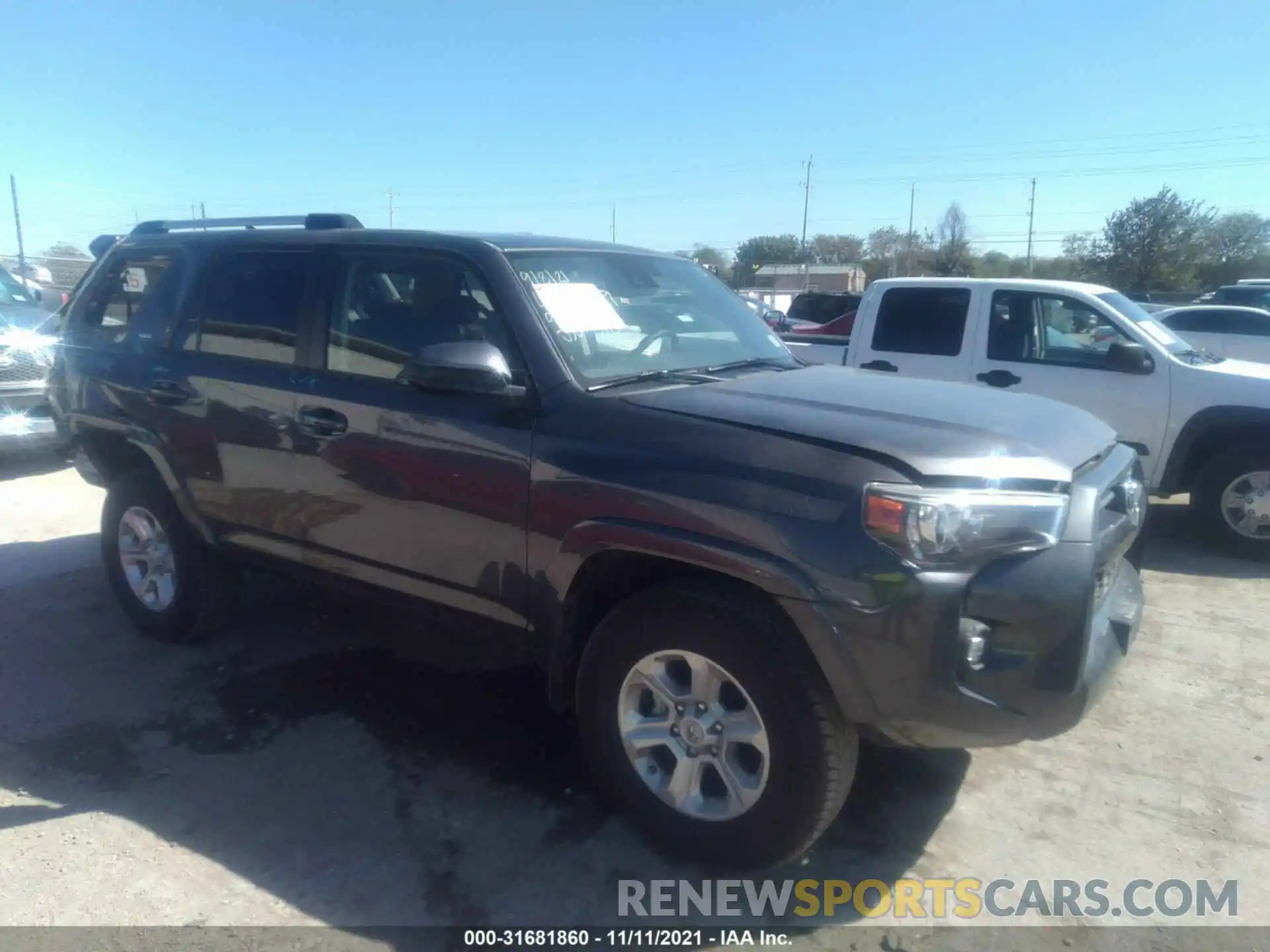 1 Photograph of a damaged car JTEMU5JR9M5939507 TOYOTA 4RUNNER 2021