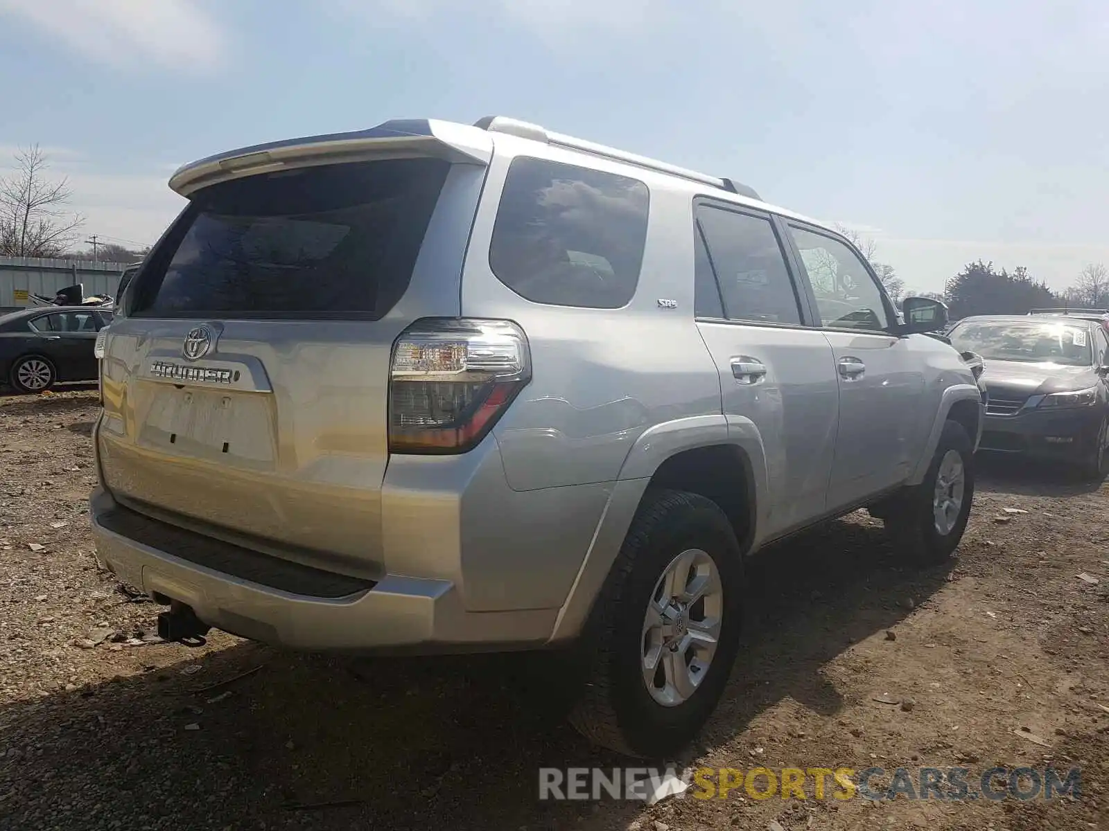 4 Фотография поврежденного автомобиля JTEMU5JRXM5874778 TOYOTA 4RUNNER 2021