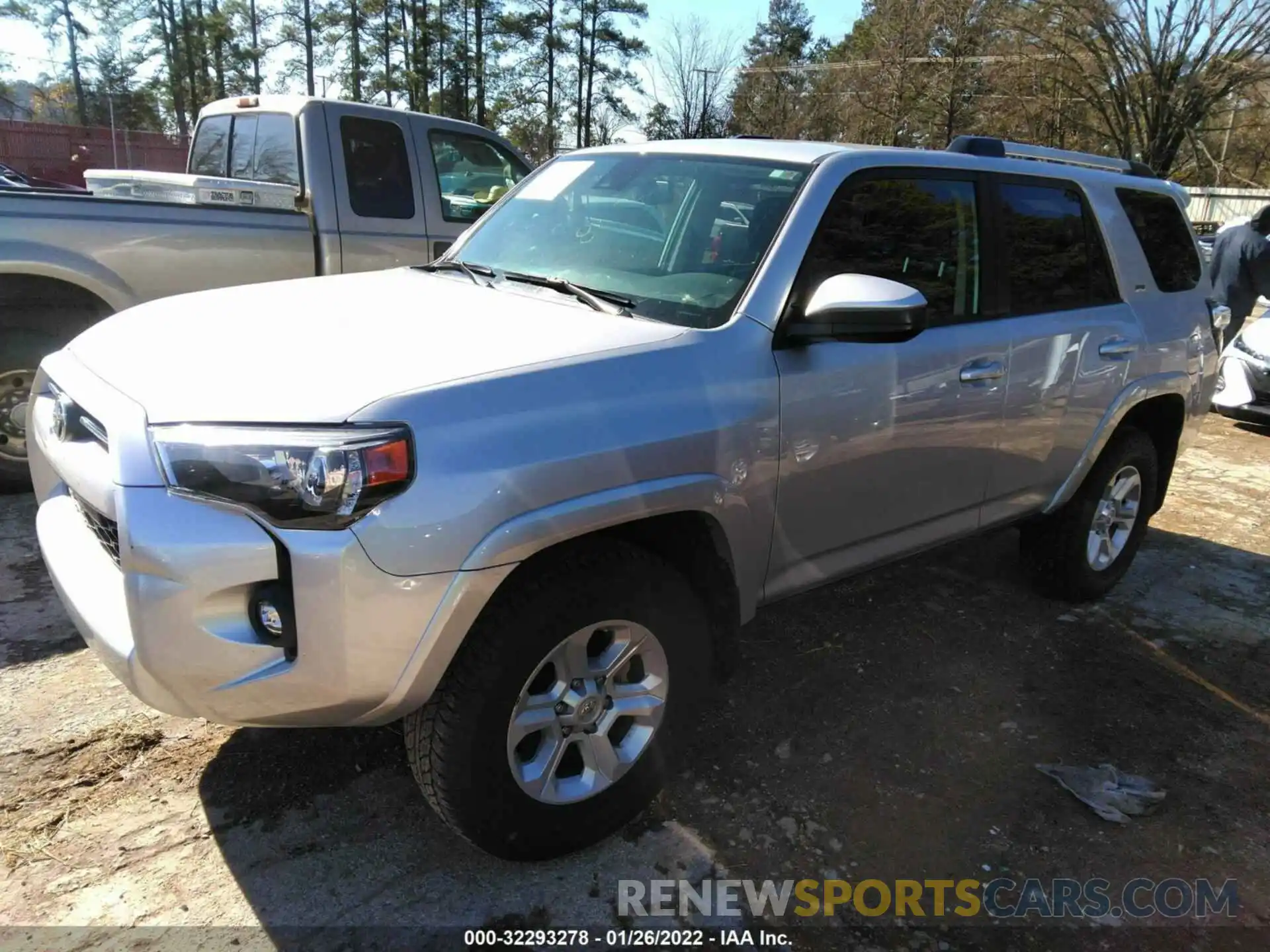 2 Photograph of a damaged car JTEMU5JRXM5892777 TOYOTA 4RUNNER 2021