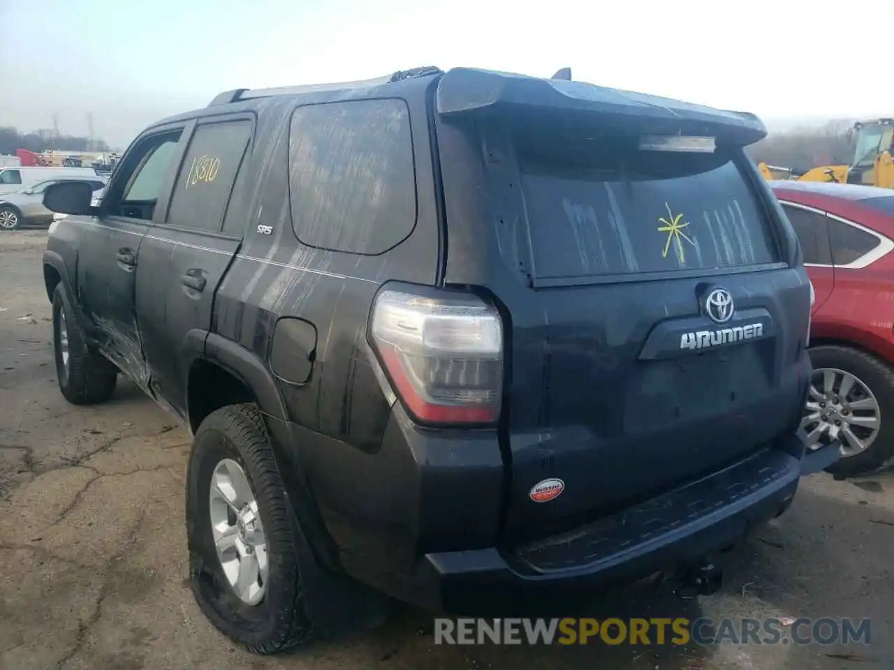 3 Photograph of a damaged car JTENU5JR0M5854494 TOYOTA 4RUNNER 2021