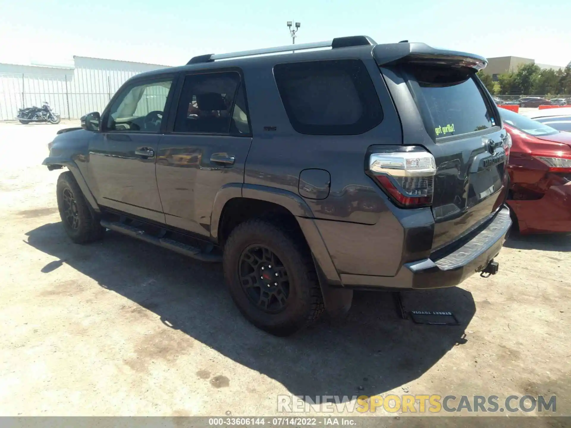 3 Фотография поврежденного автомобиля JTENU5JR0M5871022 TOYOTA 4RUNNER 2021