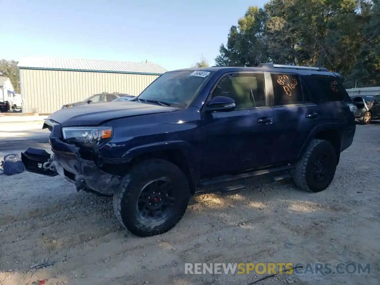 1 Photograph of a damaged car JTENU5JR0M5899158 TOYOTA 4RUNNER 2021