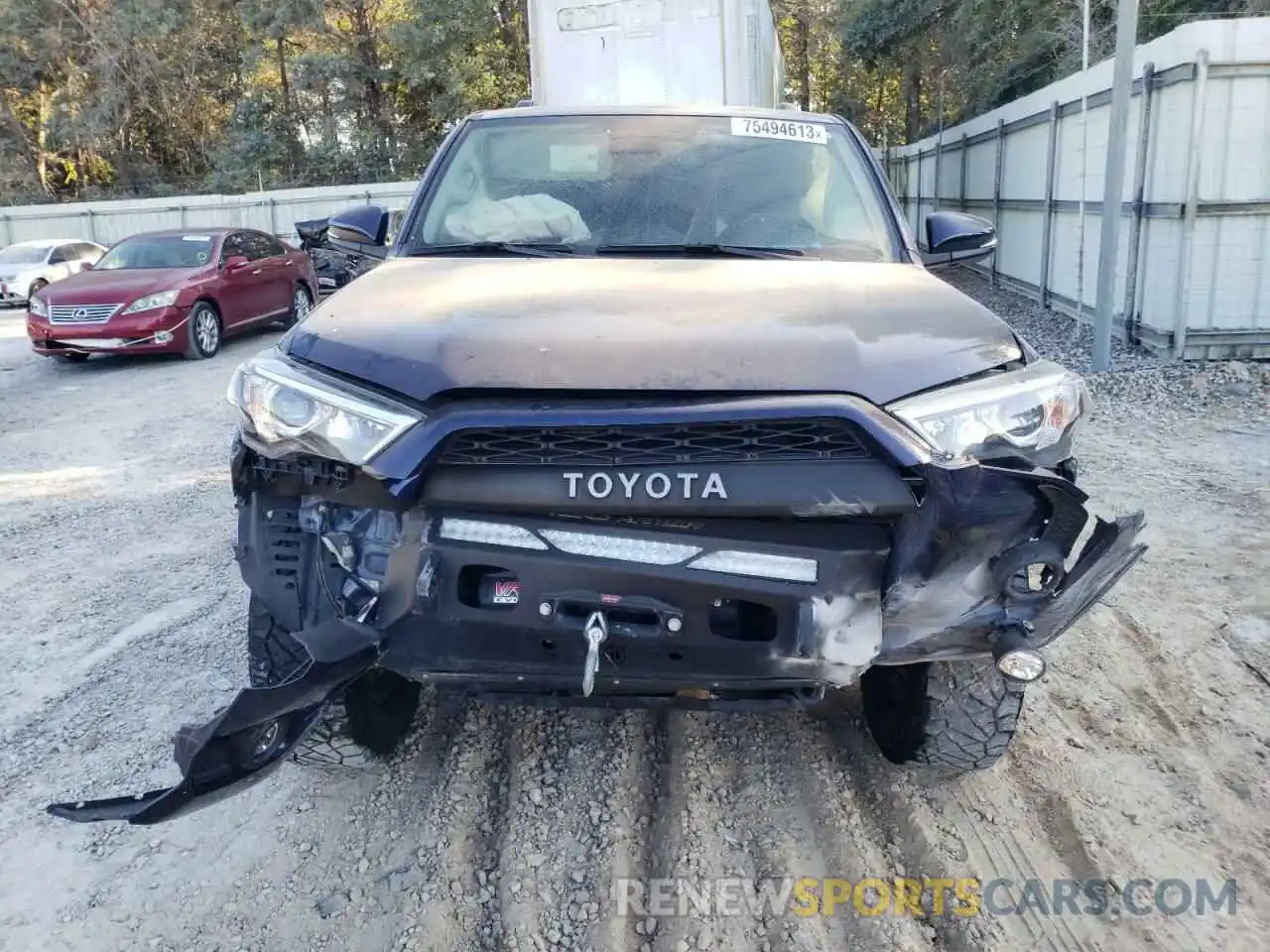 5 Photograph of a damaged car JTENU5JR0M5899158 TOYOTA 4RUNNER 2021