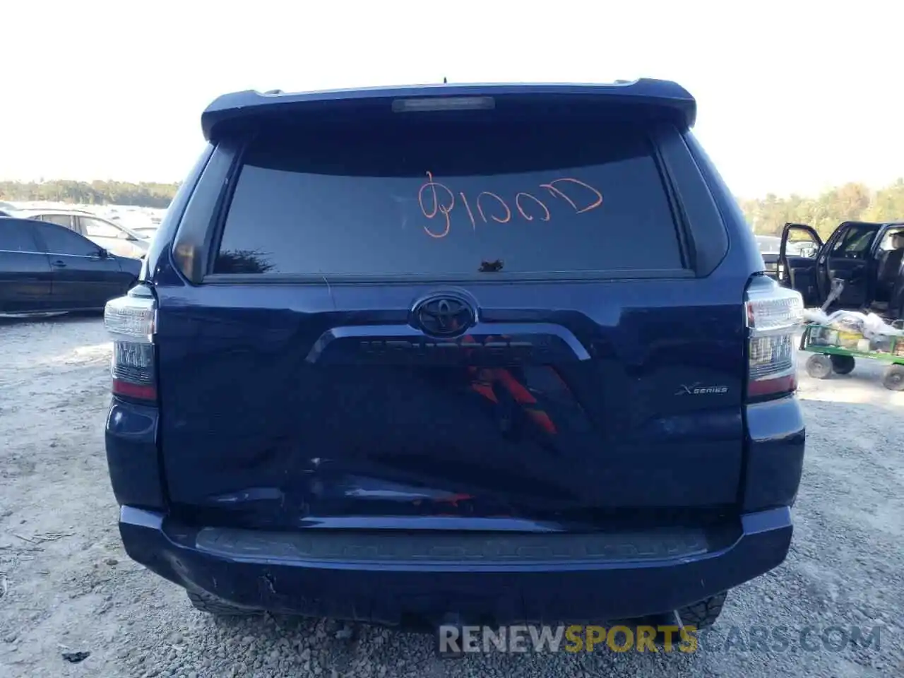 6 Photograph of a damaged car JTENU5JR0M5899158 TOYOTA 4RUNNER 2021