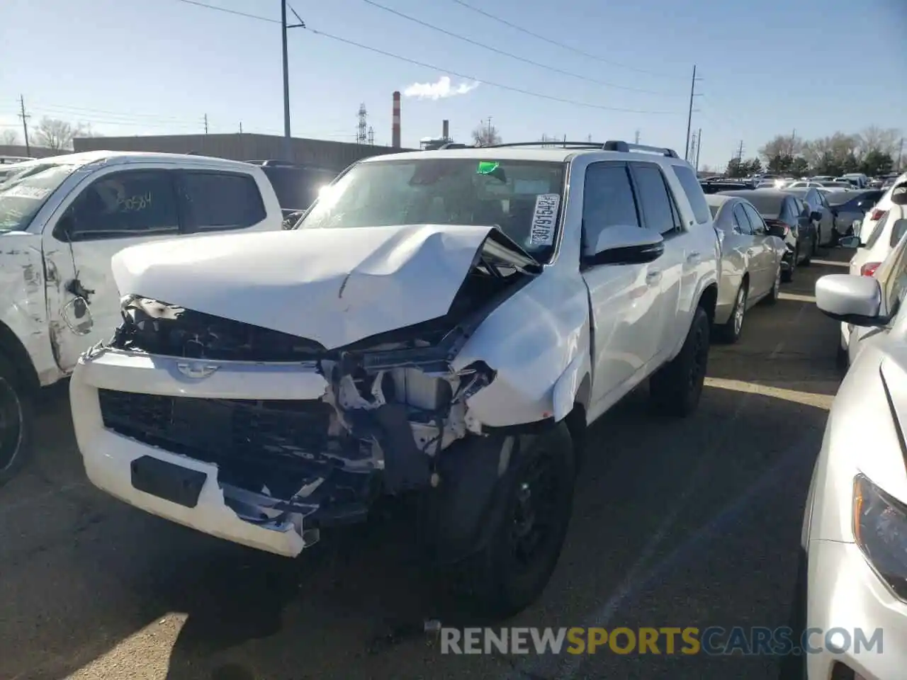 9 Photograph of a damaged car JTENU5JR0M5911597 TOYOTA 4RUNNER 2021