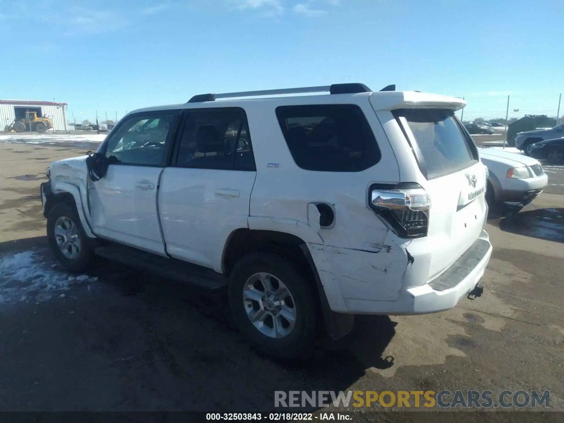 3 Photograph of a damaged car JTENU5JR0M5925533 TOYOTA 4RUNNER 2021