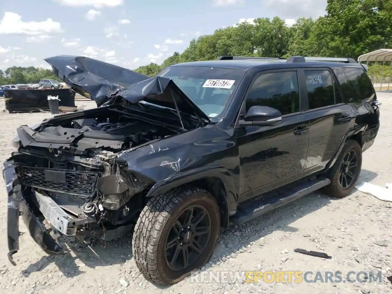 2 Photograph of a damaged car JTENU5JR1M5861079 TOYOTA 4RUNNER 2021