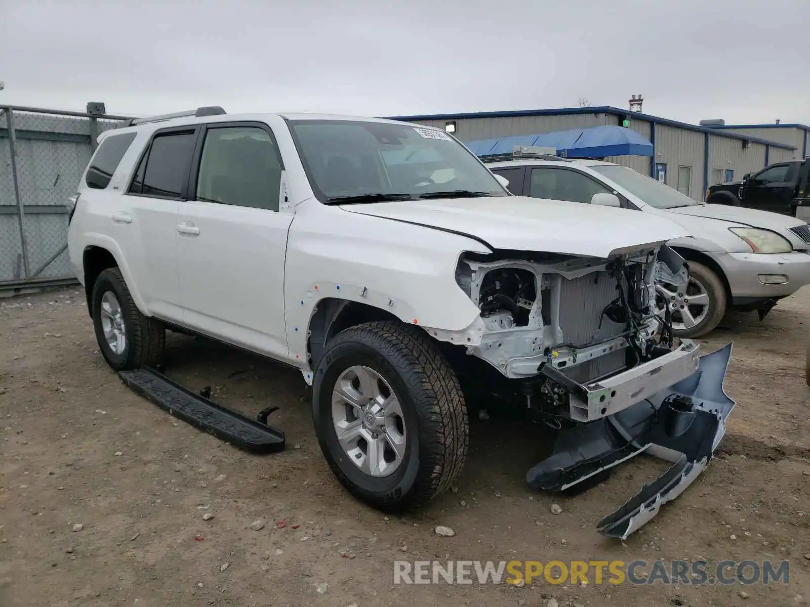 1 Photograph of a damaged car JTENU5JR1M5867299 TOYOTA 4RUNNER 2021