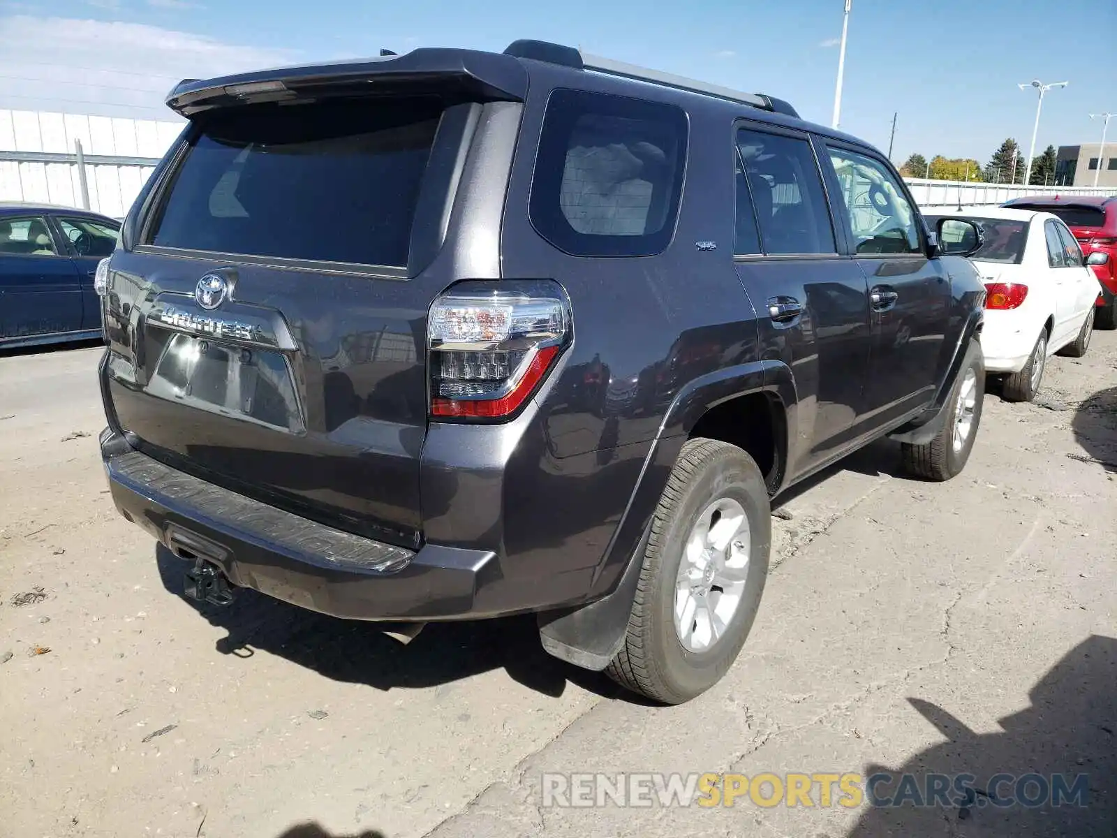 4 Фотография поврежденного автомобиля JTENU5JR1M5871353 TOYOTA 4RUNNER 2021