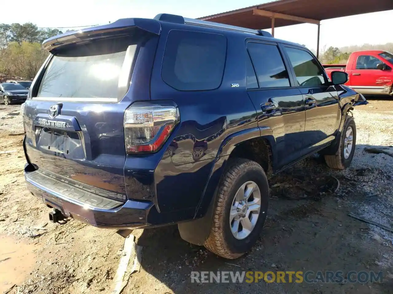 4 Photograph of a damaged car JTENU5JR1M5885477 TOYOTA 4RUNNER 2021