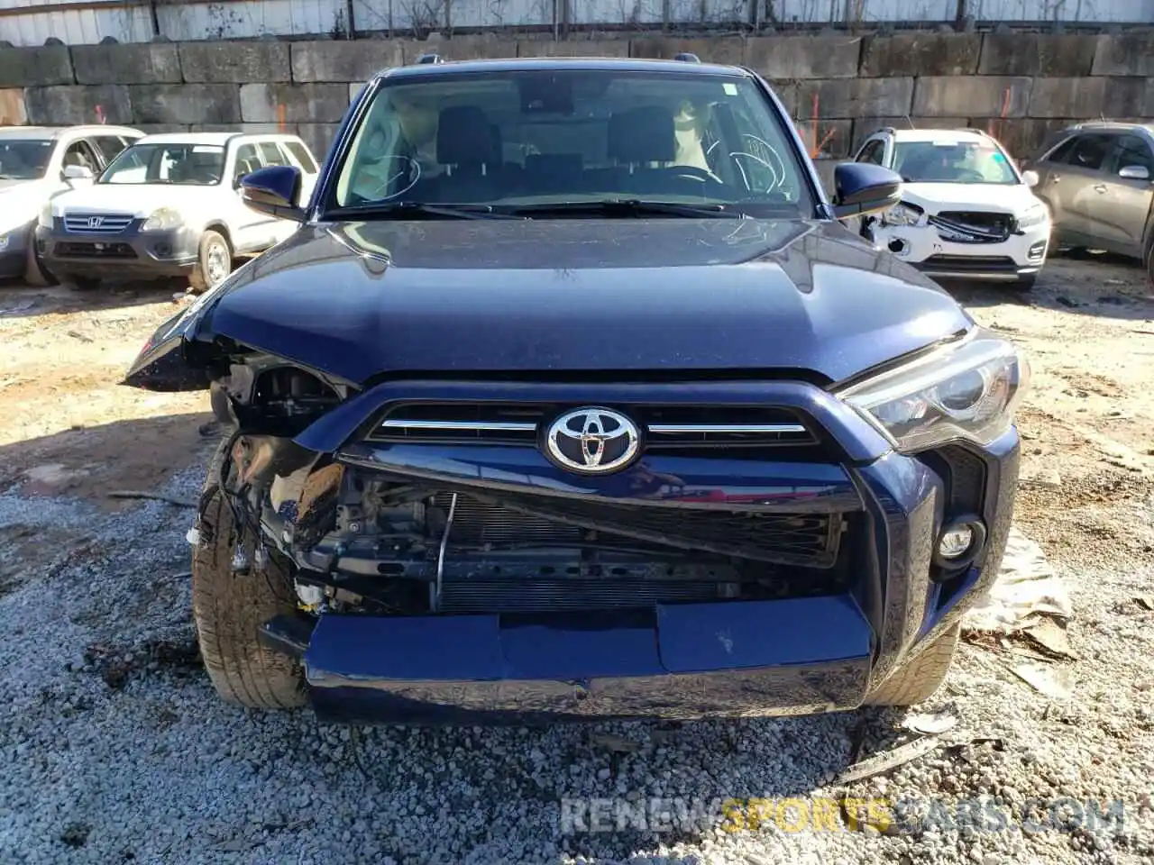 9 Photograph of a damaged car JTENU5JR1M5885477 TOYOTA 4RUNNER 2021