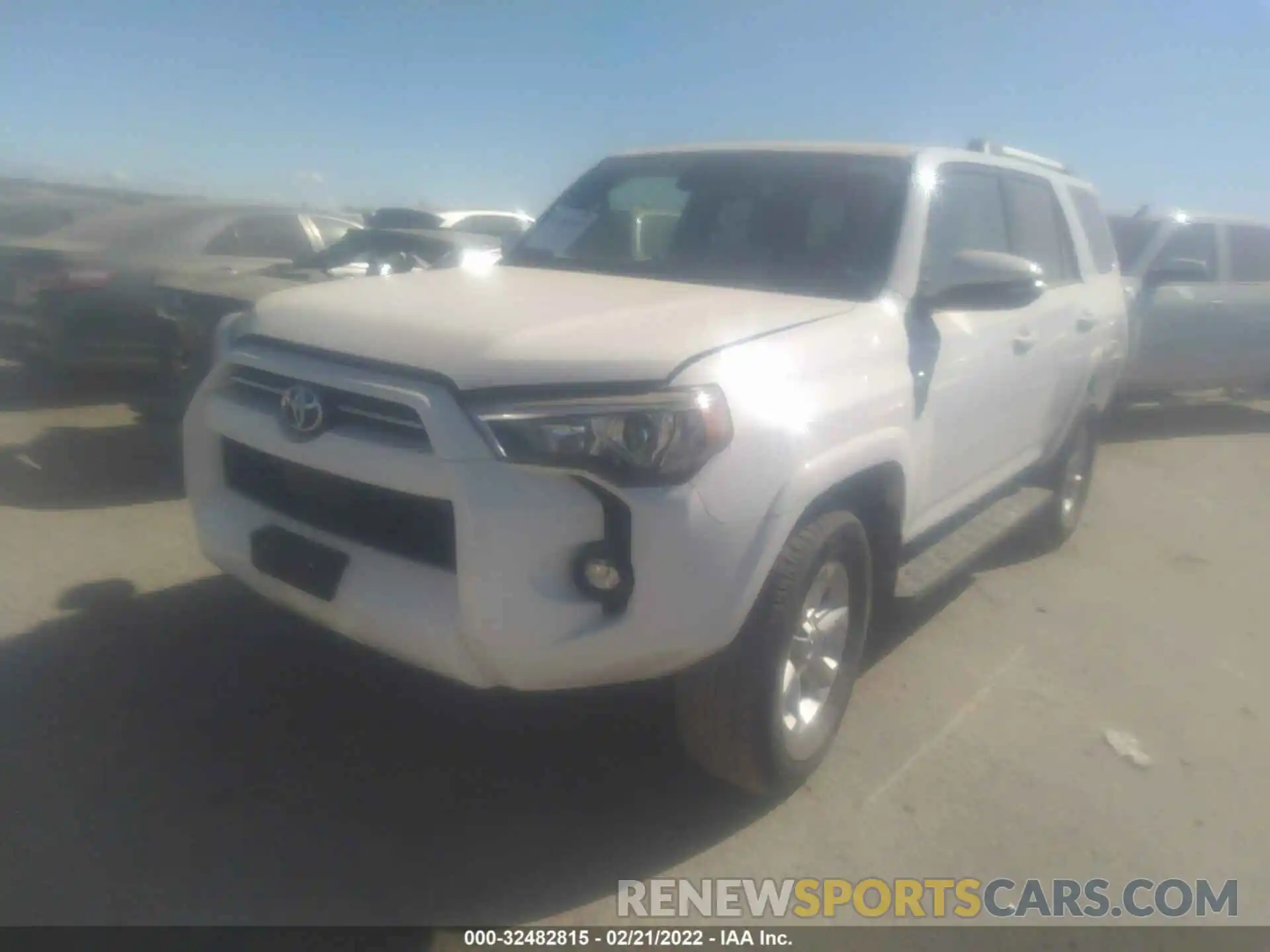 2 Photograph of a damaged car JTENU5JR1M5906974 TOYOTA 4RUNNER 2021