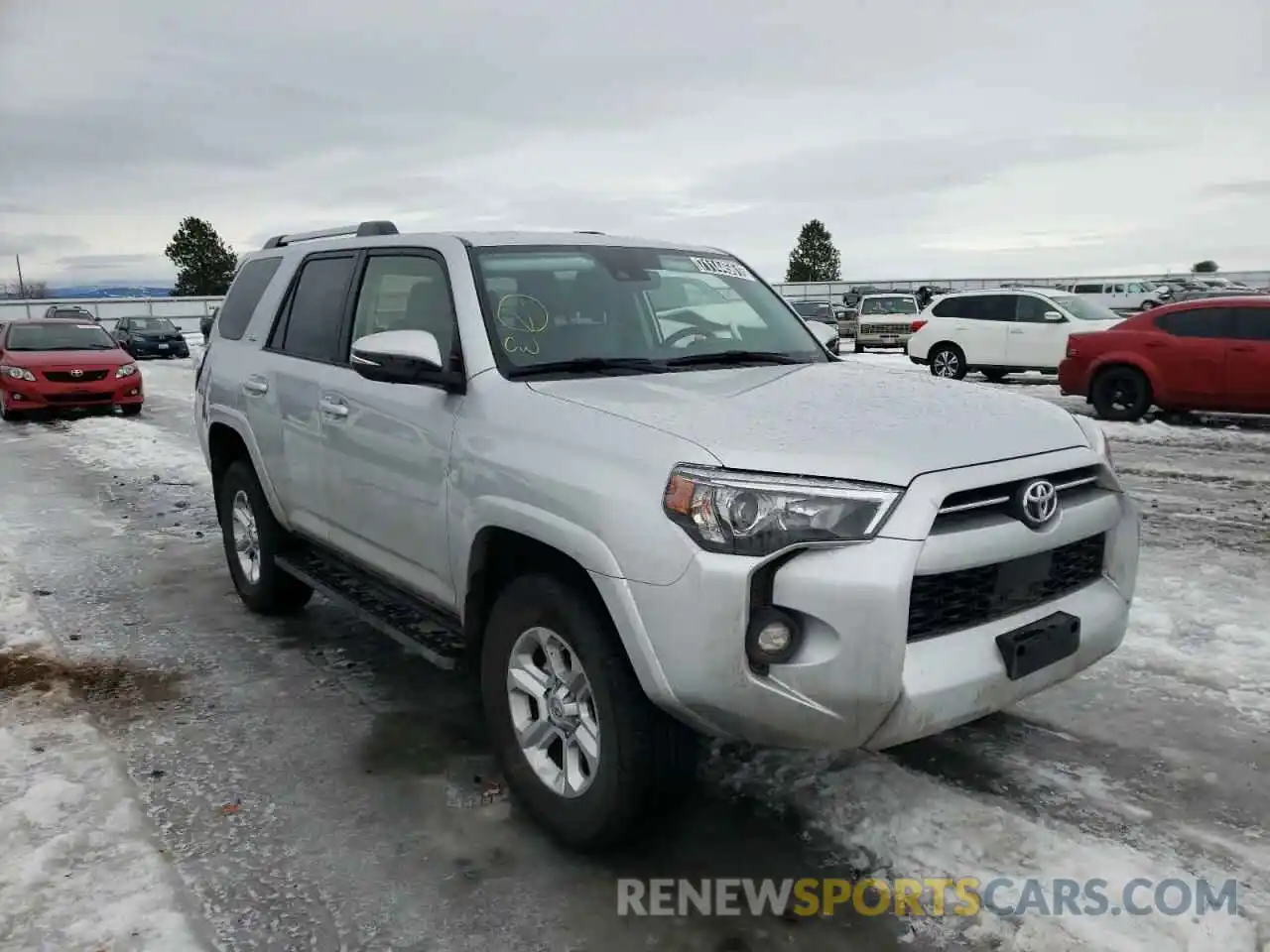 1 Photograph of a damaged car JTENU5JR1M5930918 TOYOTA 4RUNNER 2021