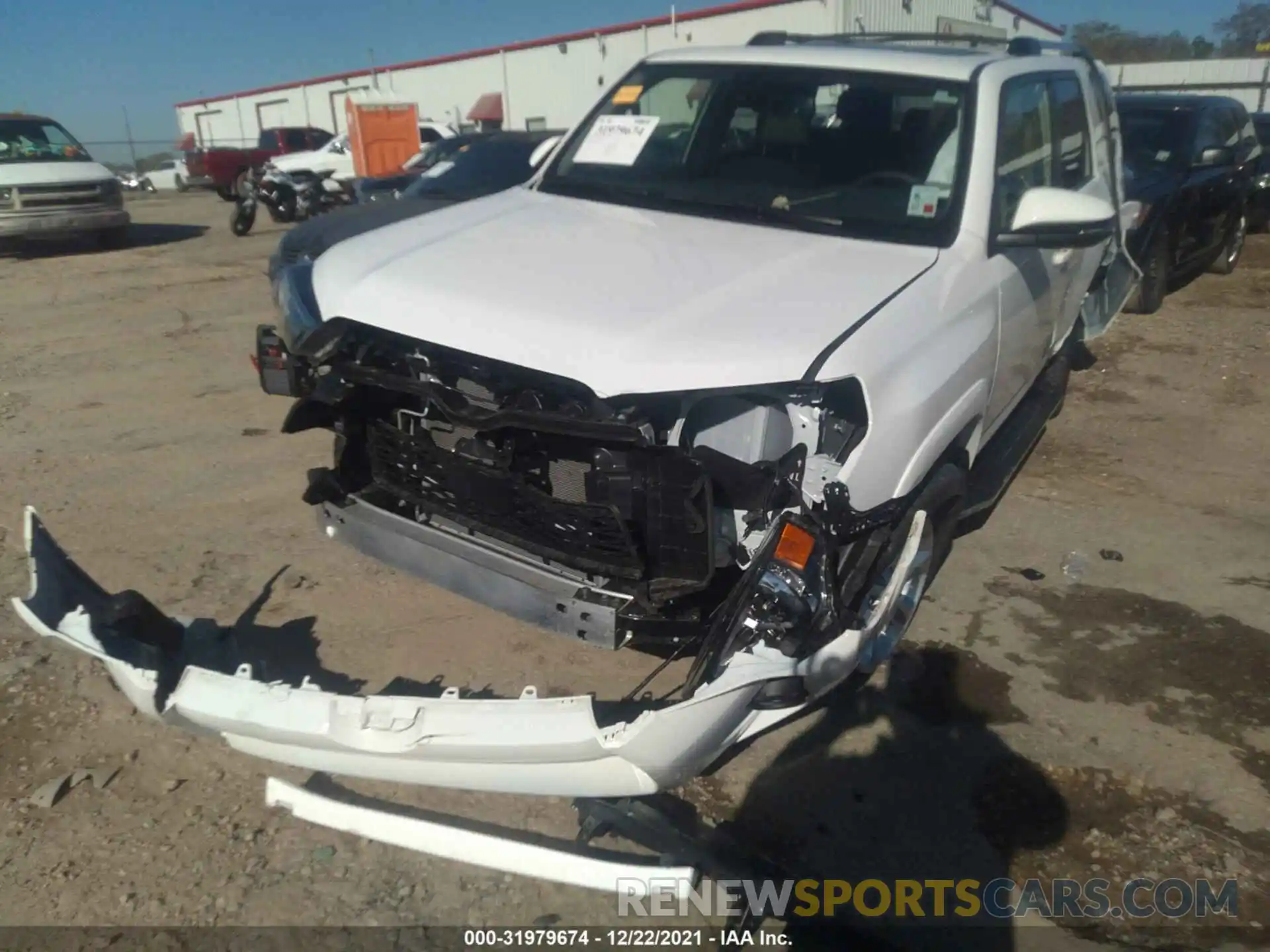 2 Photograph of a damaged car JTENU5JR1M5942616 TOYOTA 4RUNNER 2021