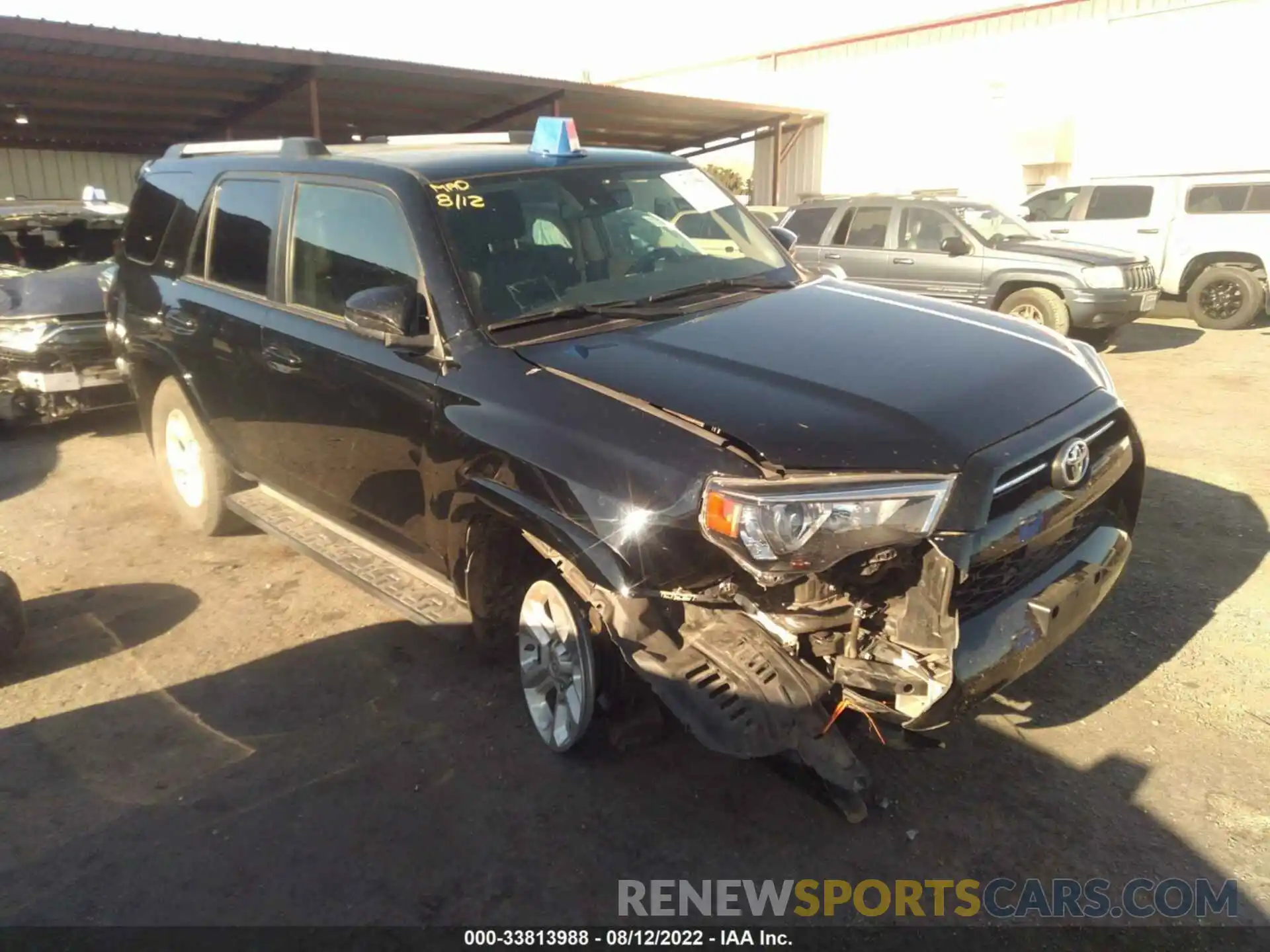 6 Photograph of a damaged car JTENU5JR2M5877274 TOYOTA 4RUNNER 2021