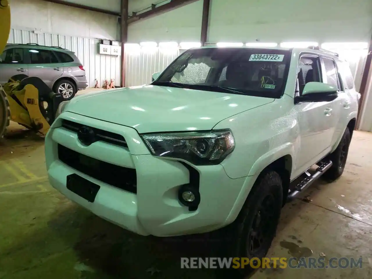 2 Photograph of a damaged car JTENU5JR2M5892485 TOYOTA 4RUNNER 2021