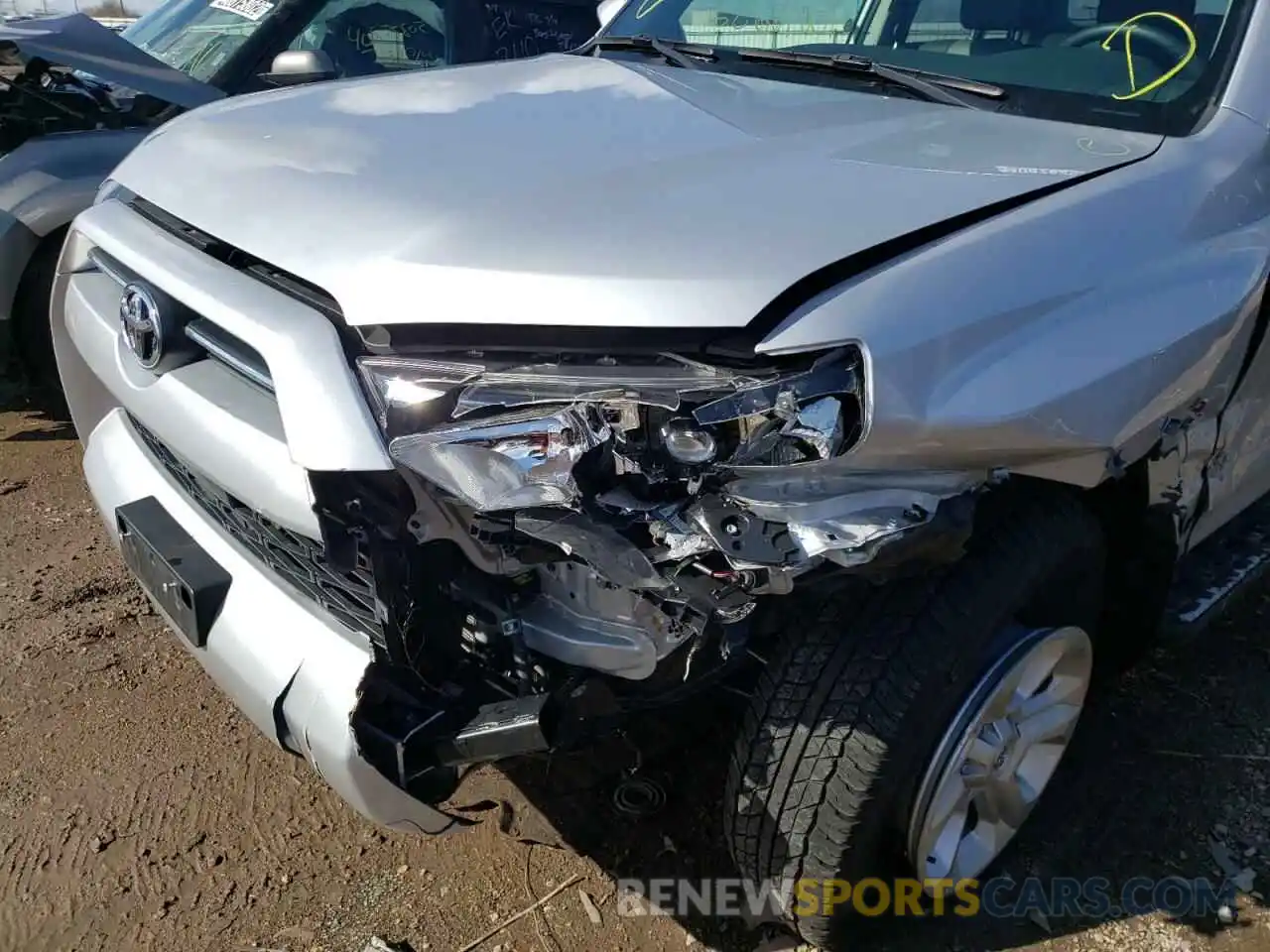 9 Photograph of a damaged car JTENU5JR2M5912184 TOYOTA 4RUNNER 2021