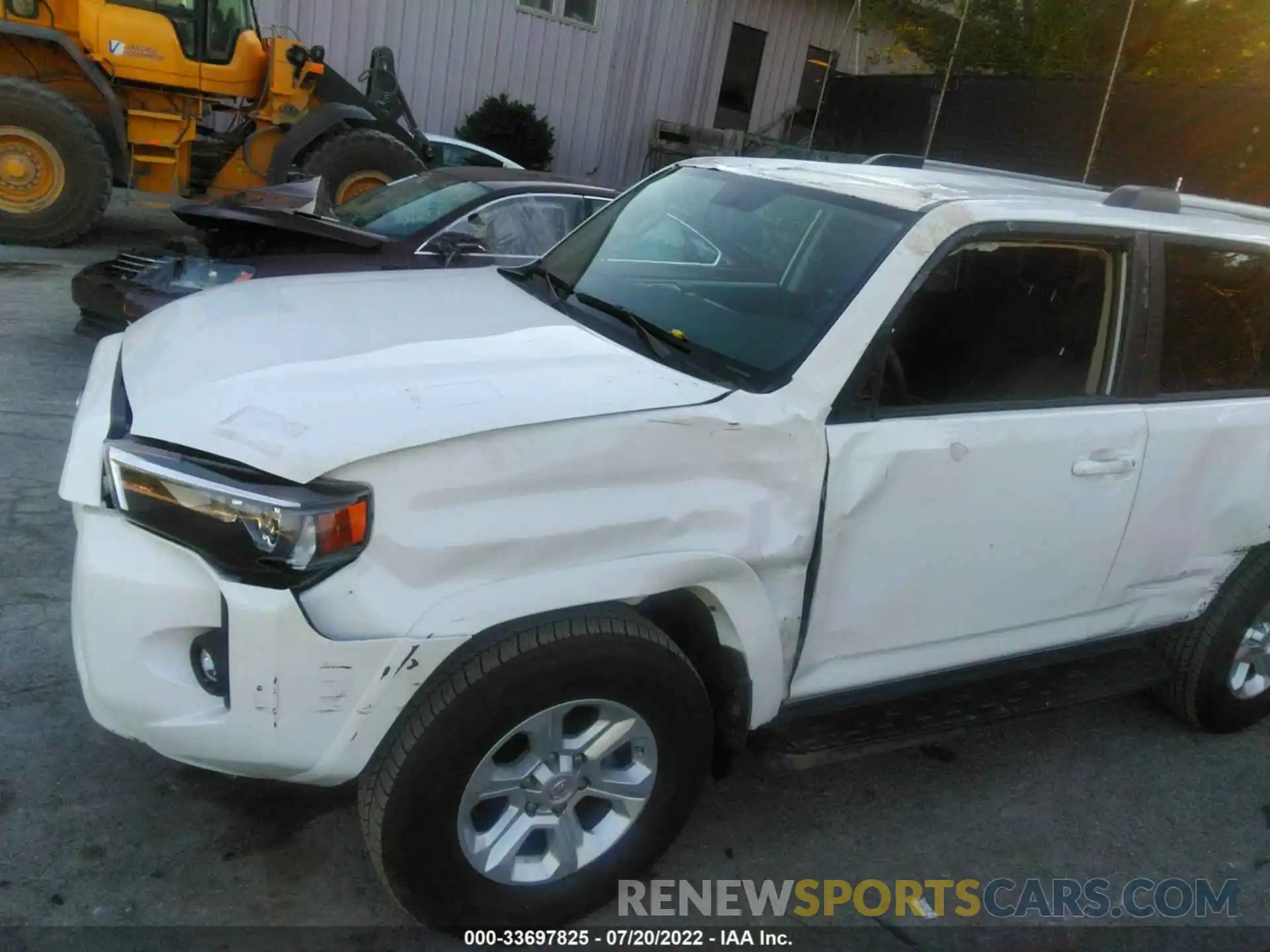 6 Photograph of a damaged car JTENU5JR2M5929227 TOYOTA 4RUNNER 2021