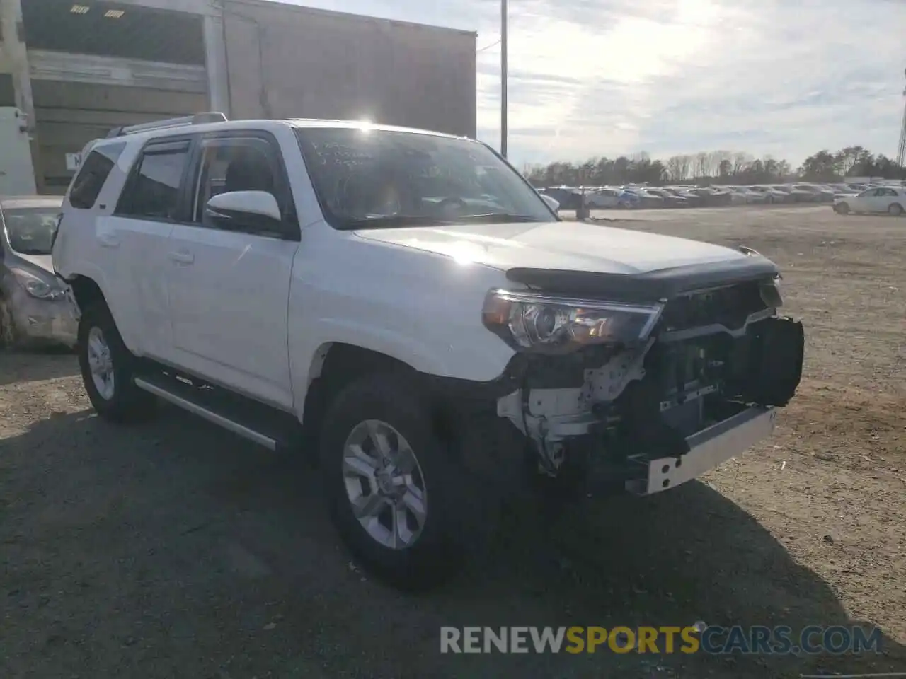 1 Photograph of a damaged car JTENU5JR2M5953477 TOYOTA 4RUNNER 2021