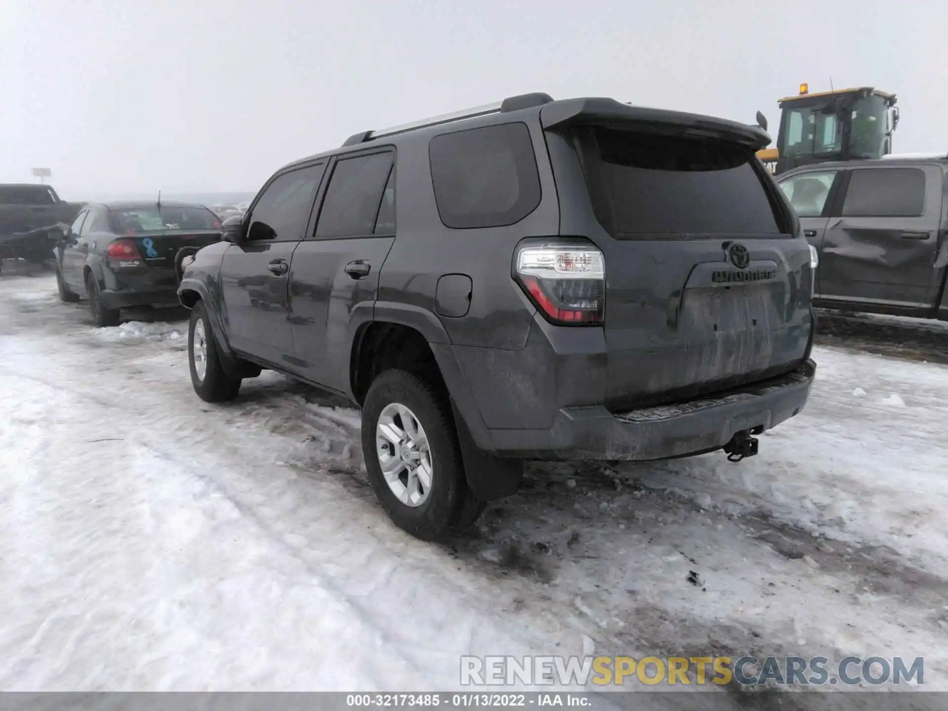 3 Photograph of a damaged car JTENU5JR3M5856434 TOYOTA 4RUNNER 2021