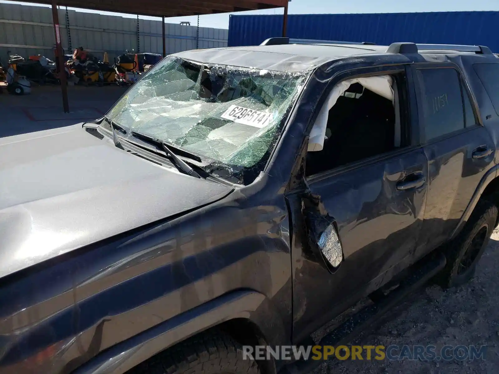 9 Photograph of a damaged car JTENU5JR3M5888431 TOYOTA 4RUNNER 2021