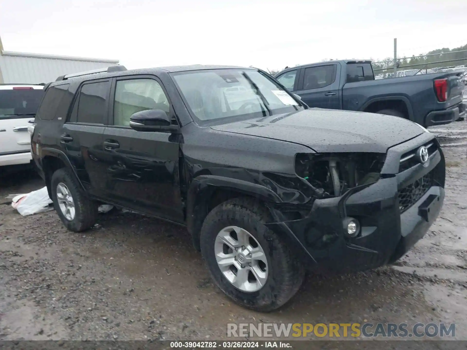 1 Photograph of a damaged car JTENU5JR3M5934226 TOYOTA 4RUNNER 2021