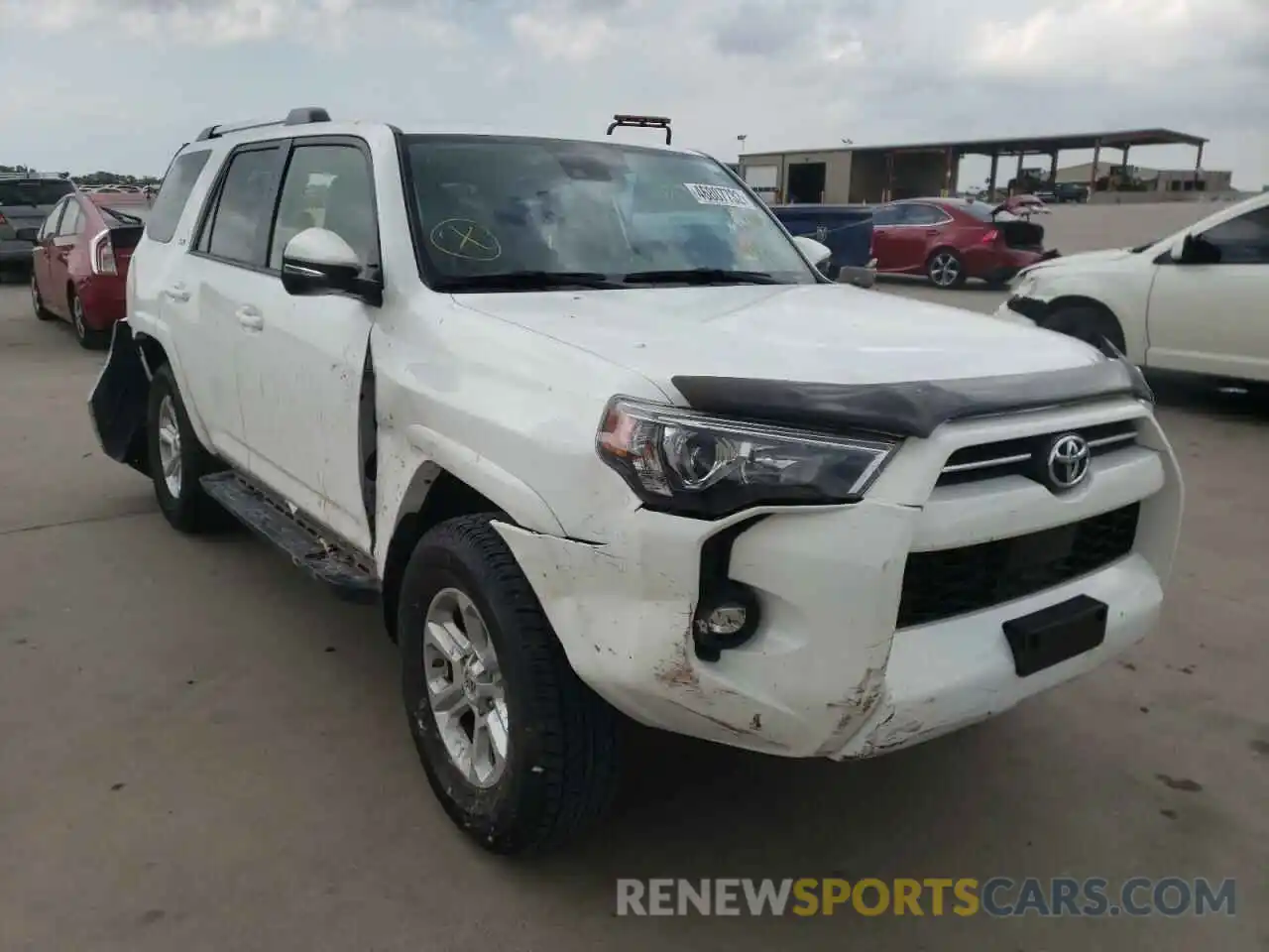 1 Photograph of a damaged car JTENU5JR4M5920089 TOYOTA 4RUNNER 2021