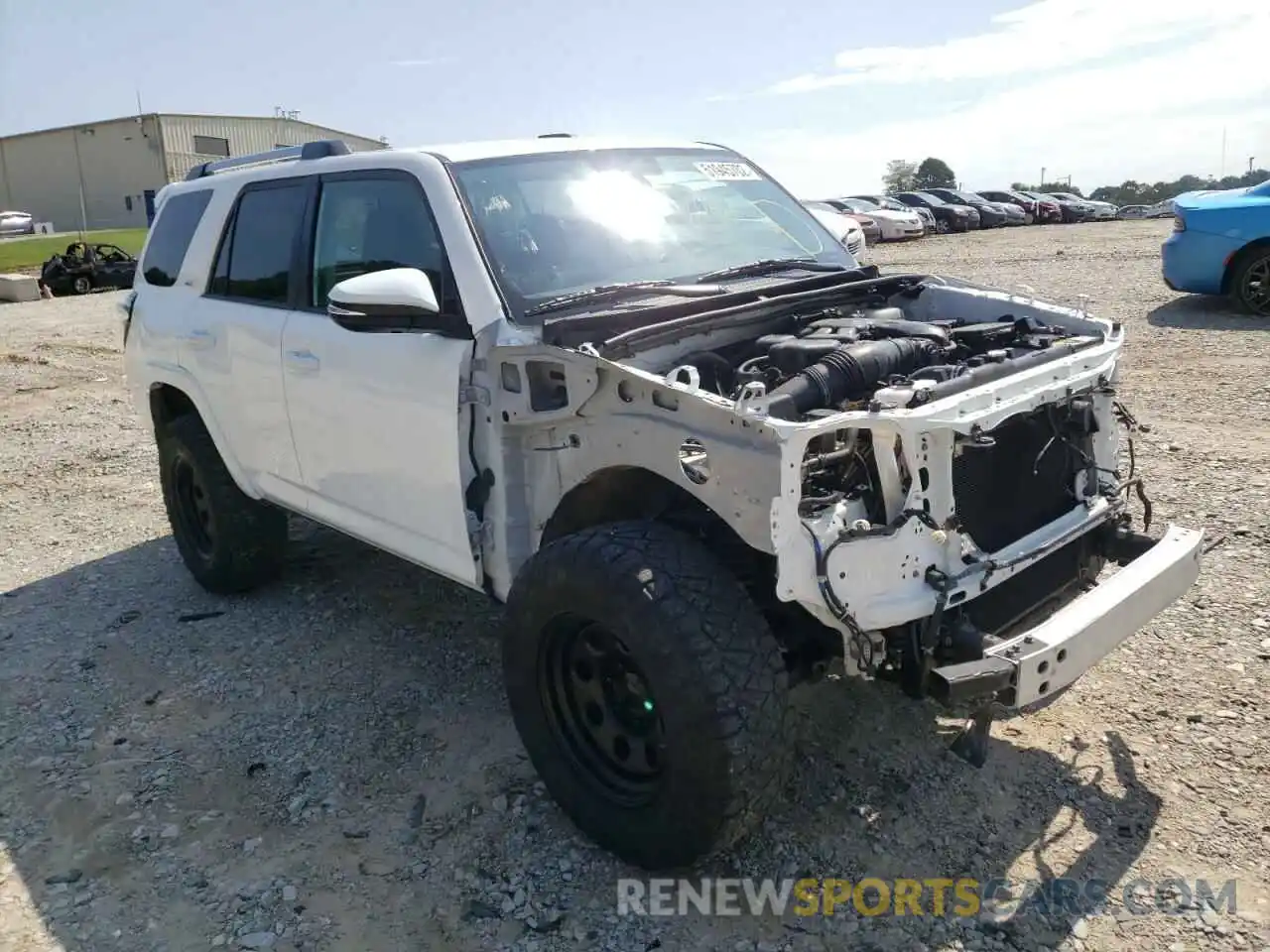 1 Photograph of a damaged car JTENU5JR4M5930153 TOYOTA 4RUNNER 2021