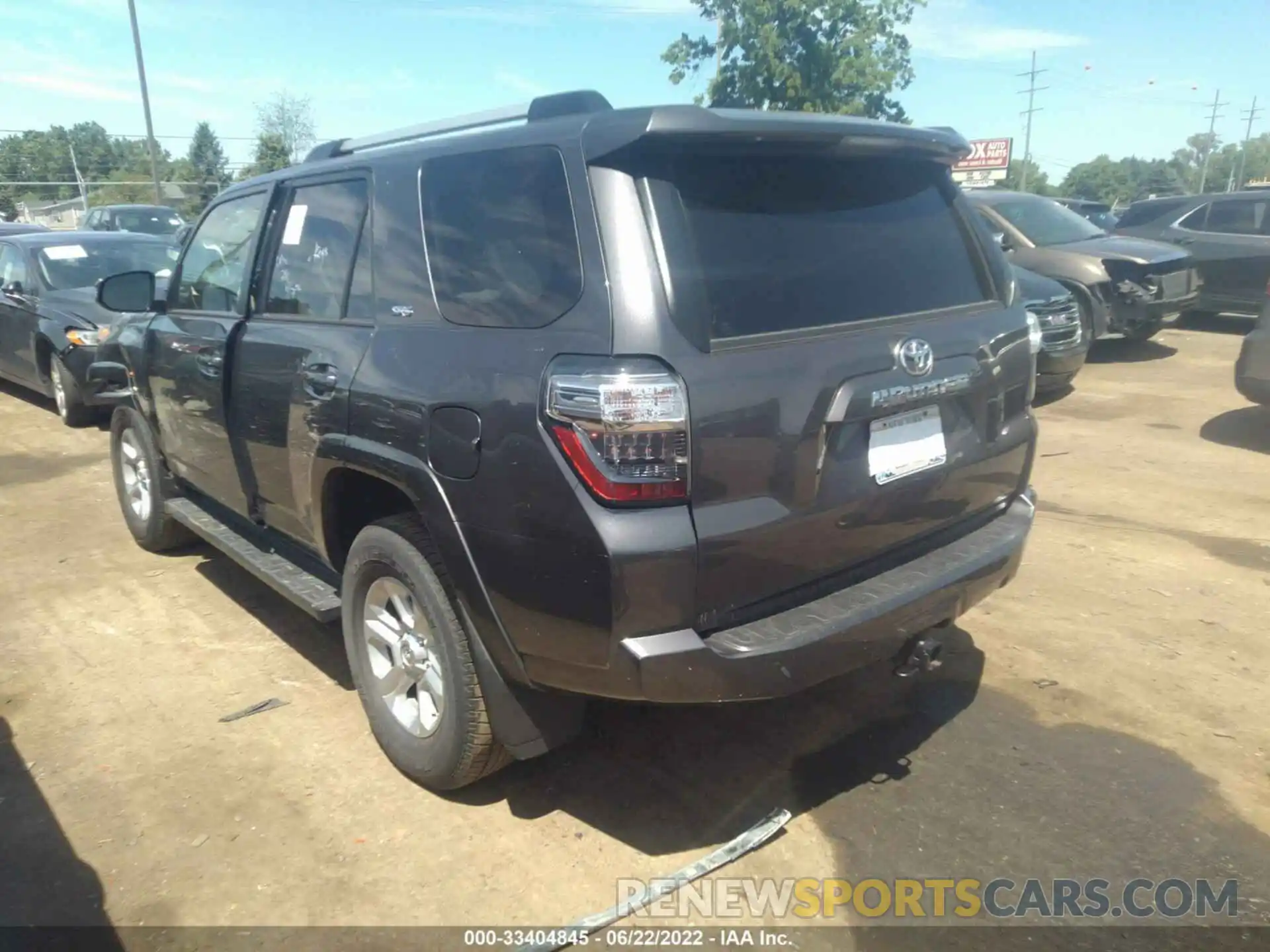 3 Photograph of a damaged car JTENU5JR4M5933912 TOYOTA 4RUNNER 2021