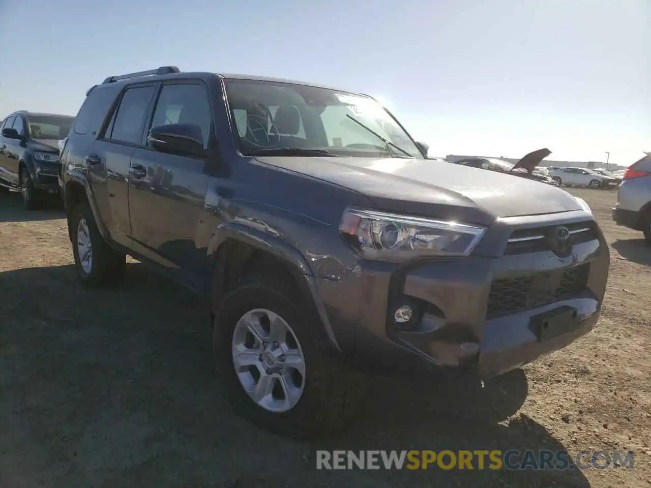 1 Photograph of a damaged car JTENU5JR4M5939757 TOYOTA 4RUNNER 2021