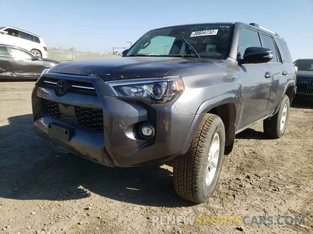 2 Фотография поврежденного автомобиля JTENU5JR4M5939757 TOYOTA 4RUNNER 2021