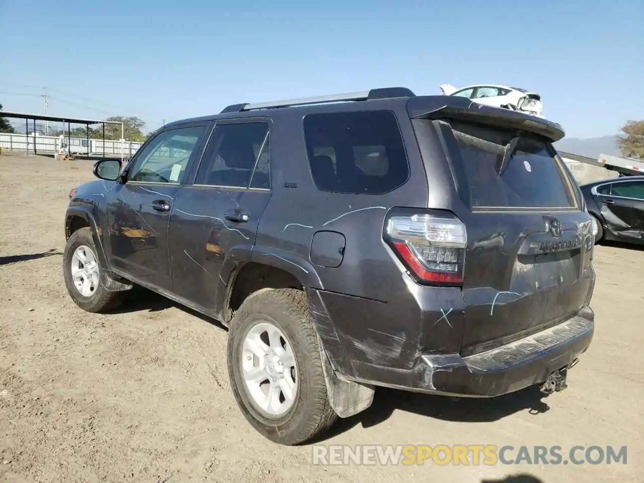 3 Photograph of a damaged car JTENU5JR4M5939757 TOYOTA 4RUNNER 2021