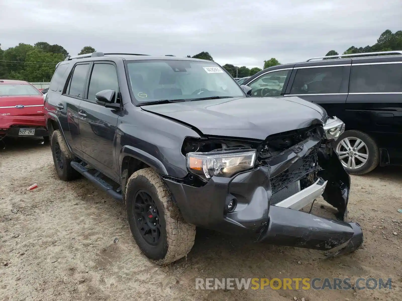 1 Photograph of a damaged car JTENU5JR5M5877821 TOYOTA 4RUNNER 2021