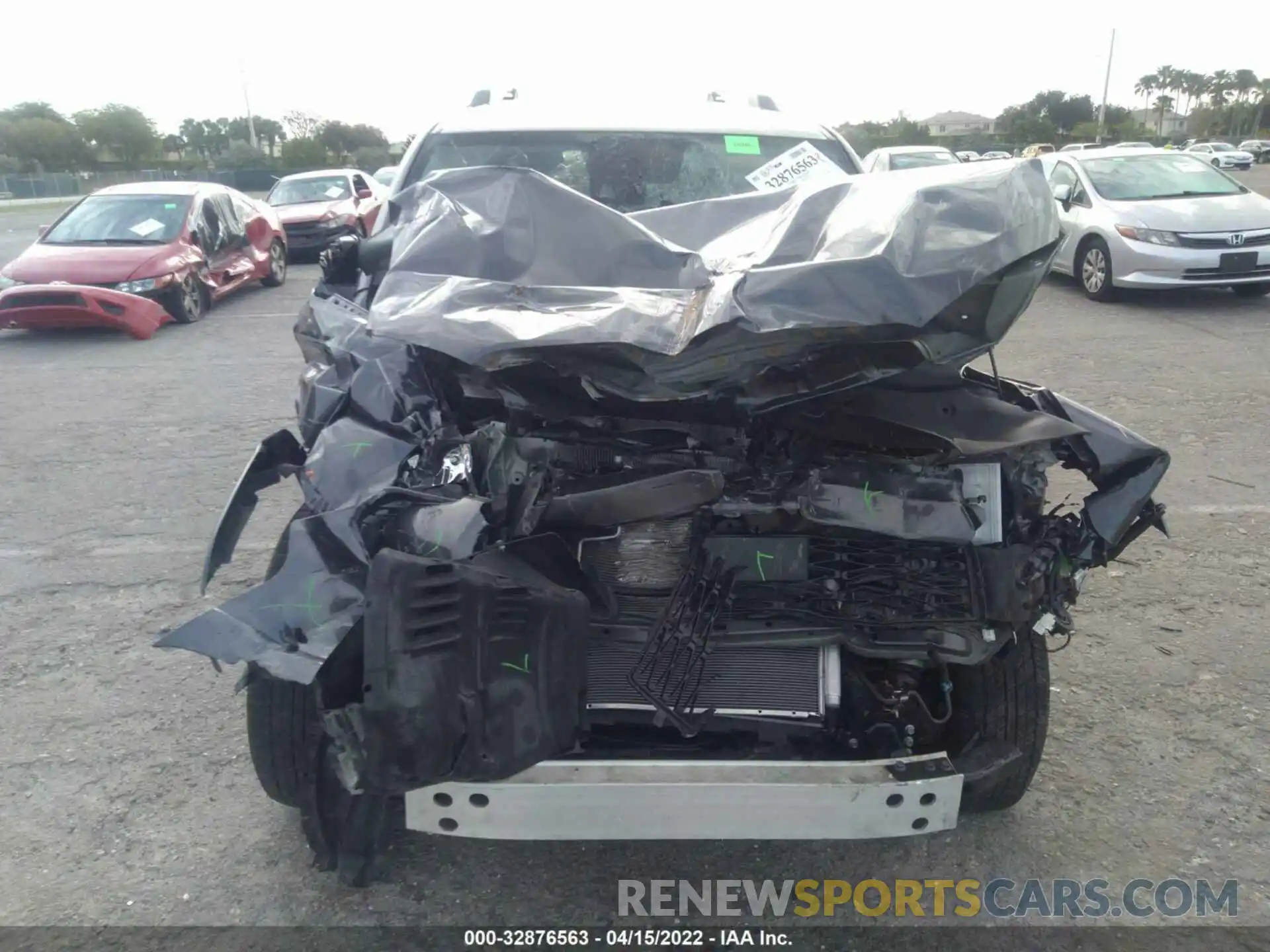 6 Photograph of a damaged car JTENU5JR5M5890102 TOYOTA 4RUNNER 2021