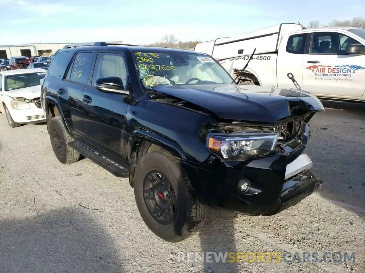 1 Photograph of a damaged car JTENU5JR5M5937600 TOYOTA 4RUNNER 2021