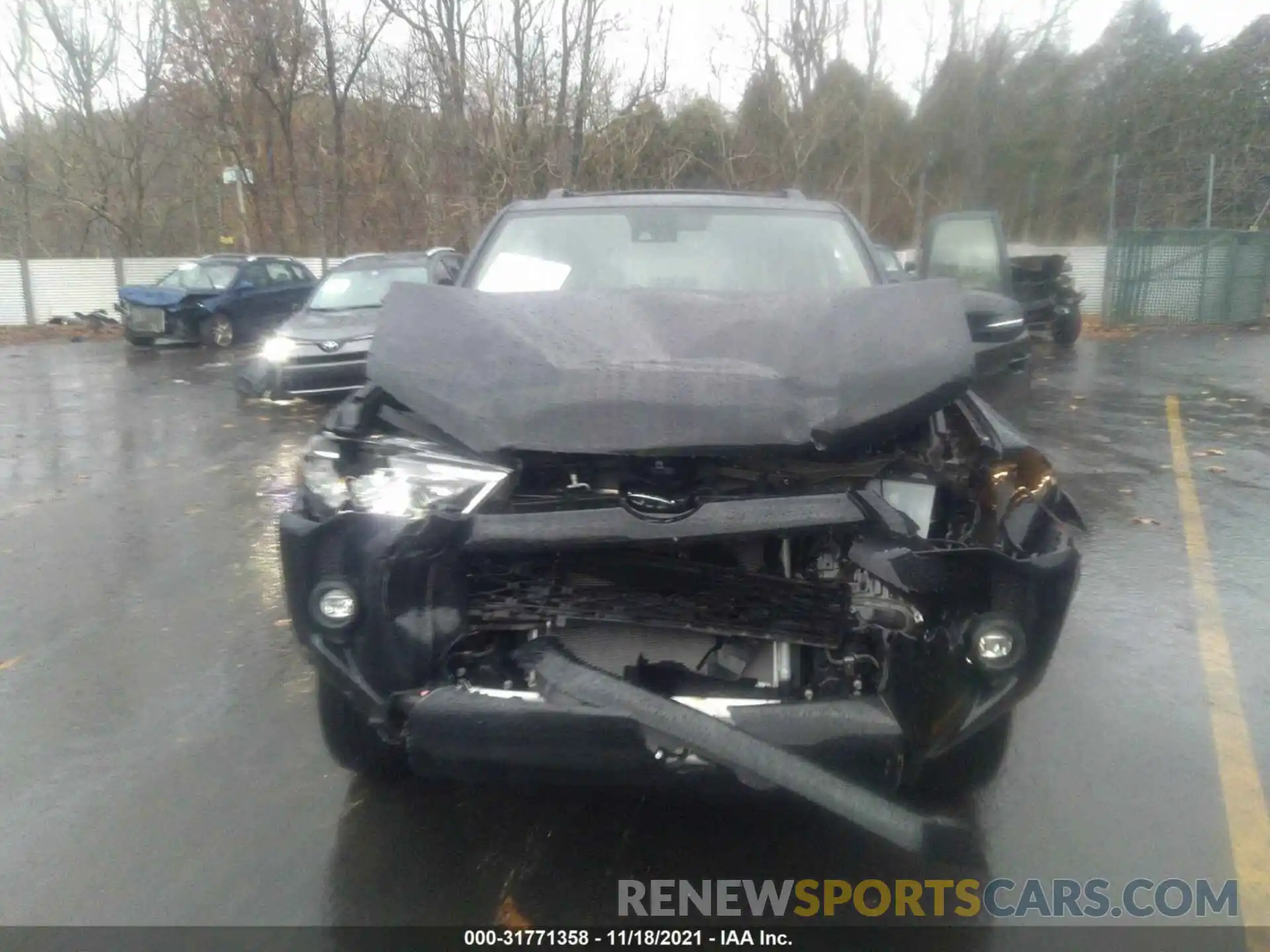 6 Photograph of a damaged car JTENU5JR5M5952064 TOYOTA 4RUNNER 2021