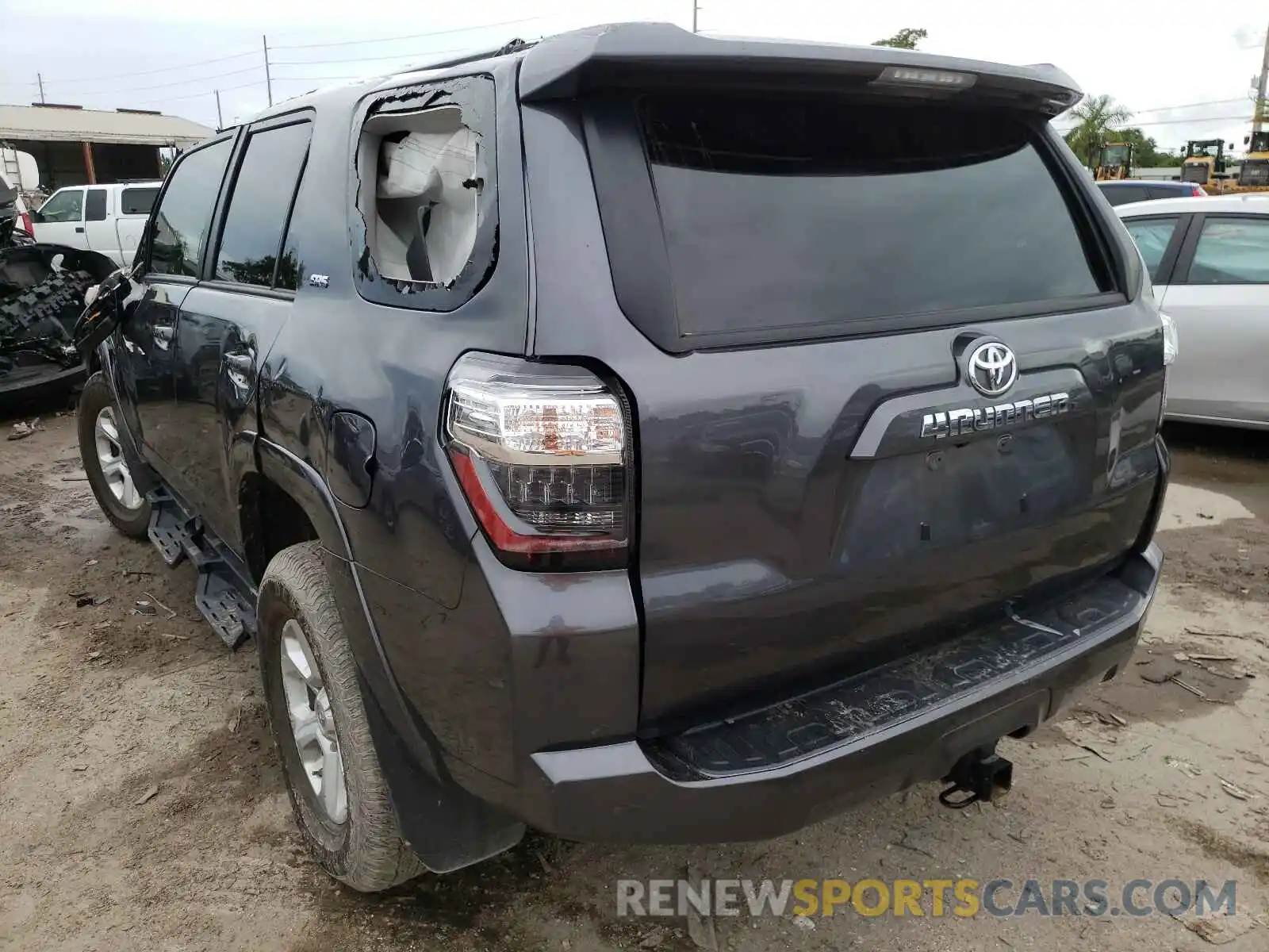 3 Photograph of a damaged car JTENU5JR6M5848442 TOYOTA 4RUNNER 2021