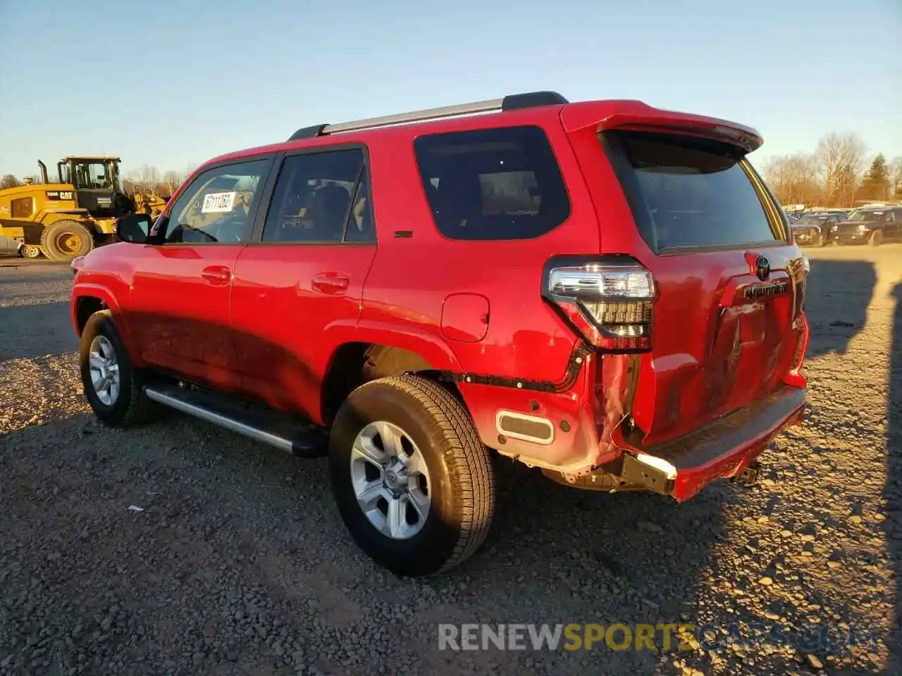 3 Photograph of a damaged car JTENU5JR6M5868125 TOYOTA 4RUNNER 2021