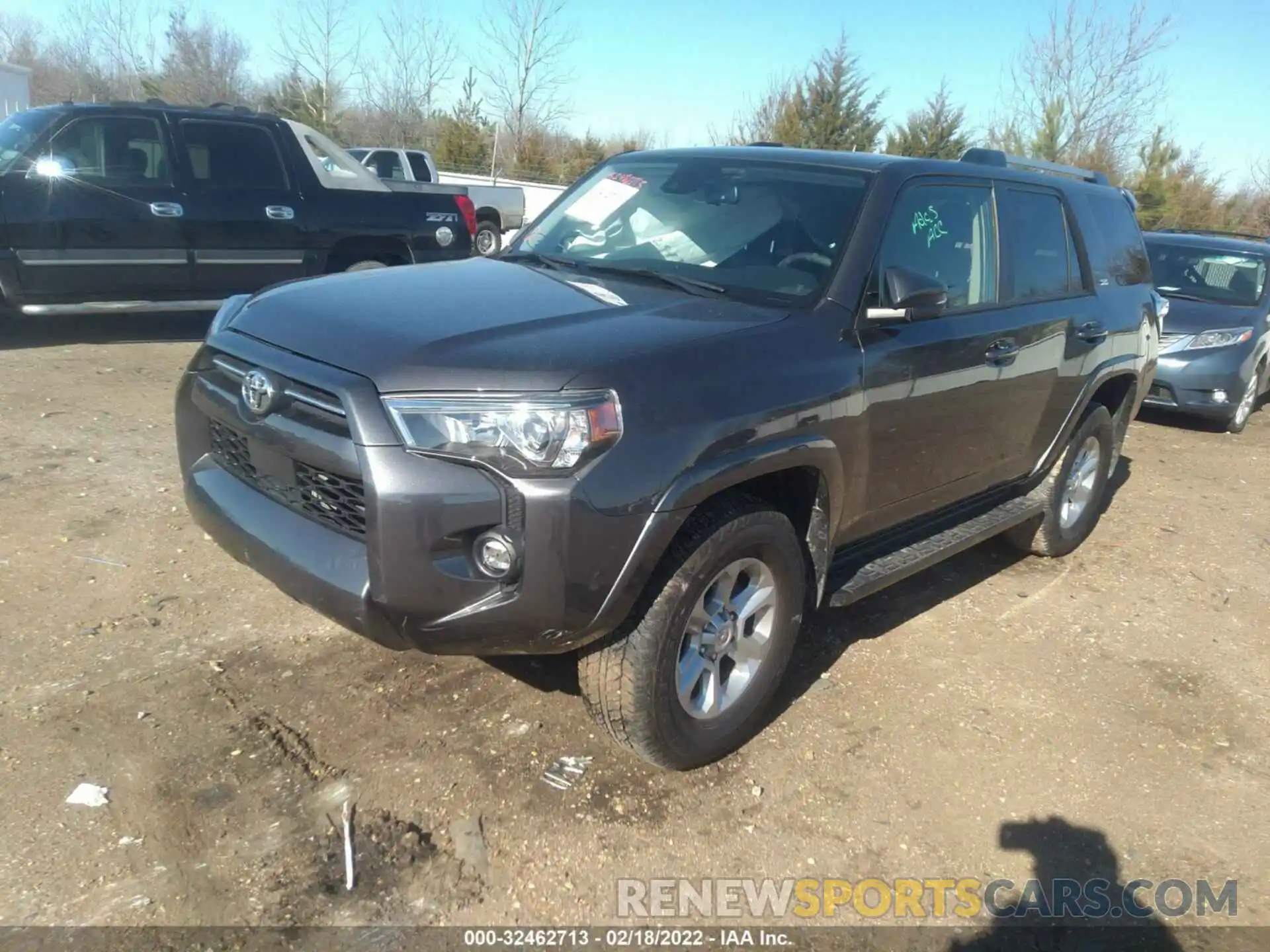 2 Фотография поврежденного автомобиля JTENU5JR6M5911927 TOYOTA 4RUNNER 2021