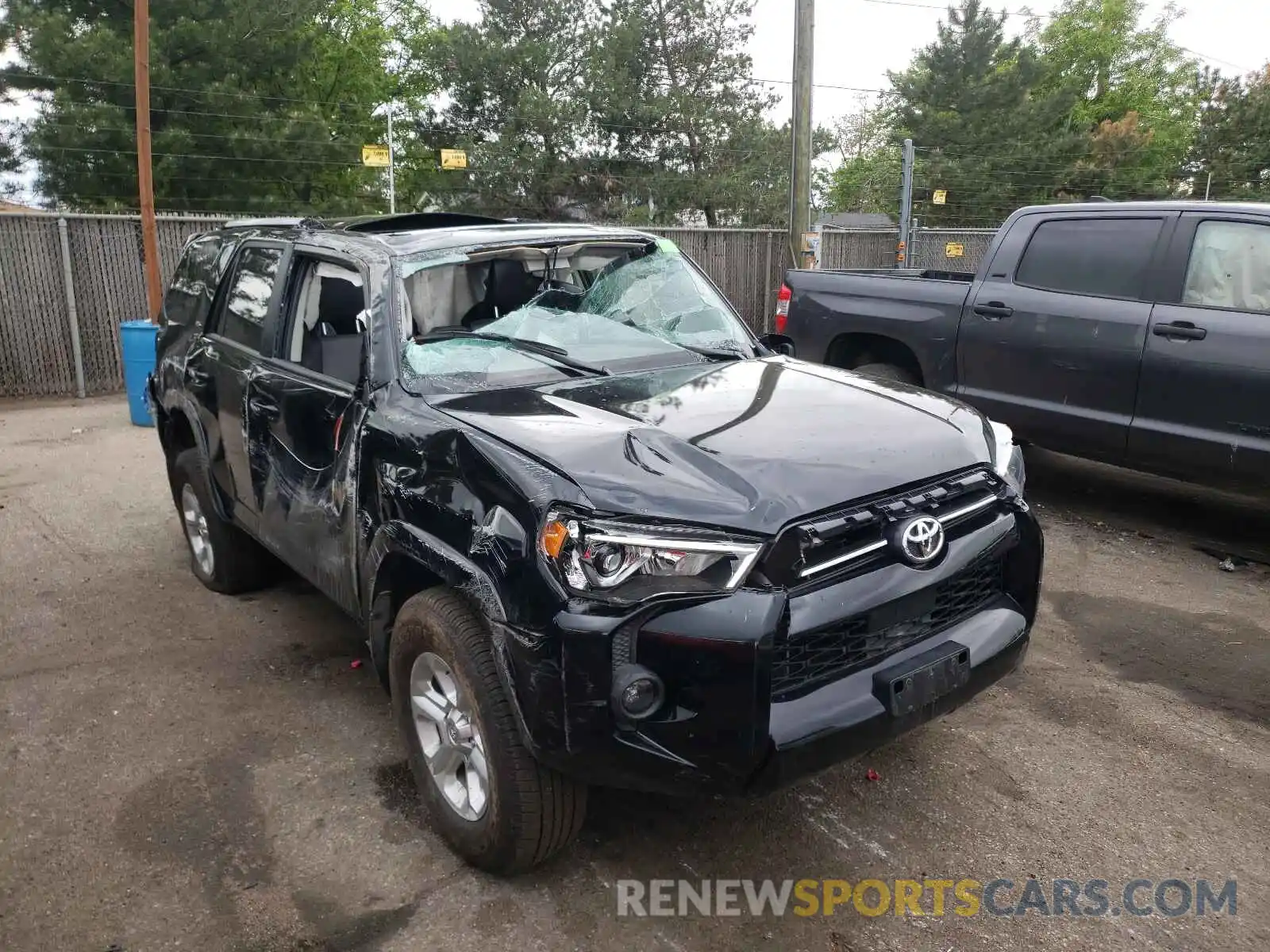 9 Photograph of a damaged car JTENU5JR7M5844349 TOYOTA 4RUNNER 2021