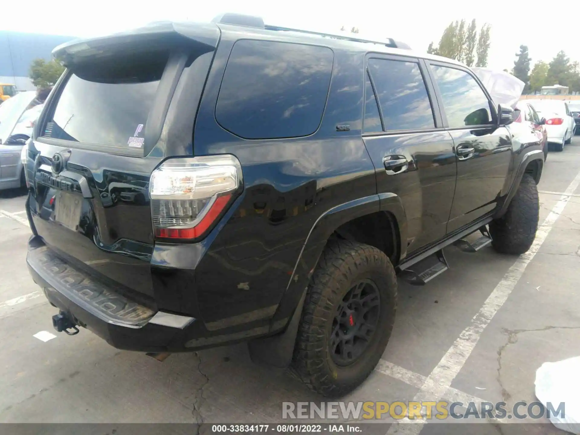 4 Фотография поврежденного автомобиля JTENU5JR7M5857098 TOYOTA 4RUNNER 2021