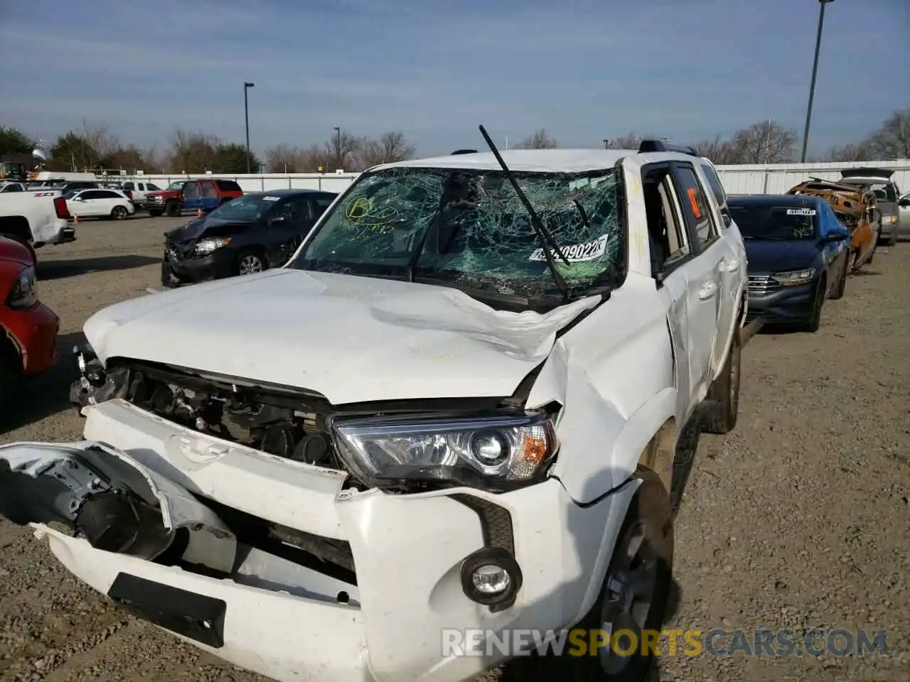 9 Photograph of a damaged car JTENU5JR7M5901472 TOYOTA 4RUNNER 2021