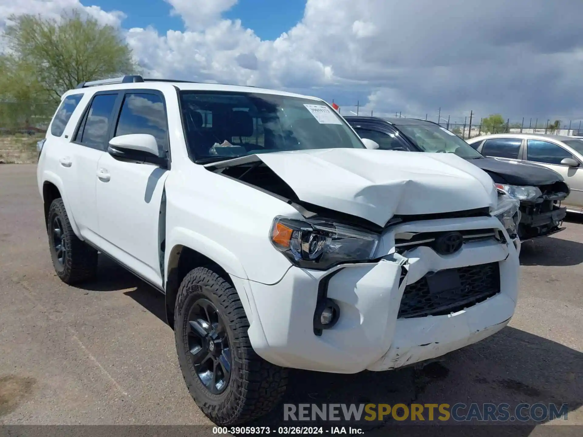 1 Photograph of a damaged car JTENU5JR7M5903044 TOYOTA 4RUNNER 2021