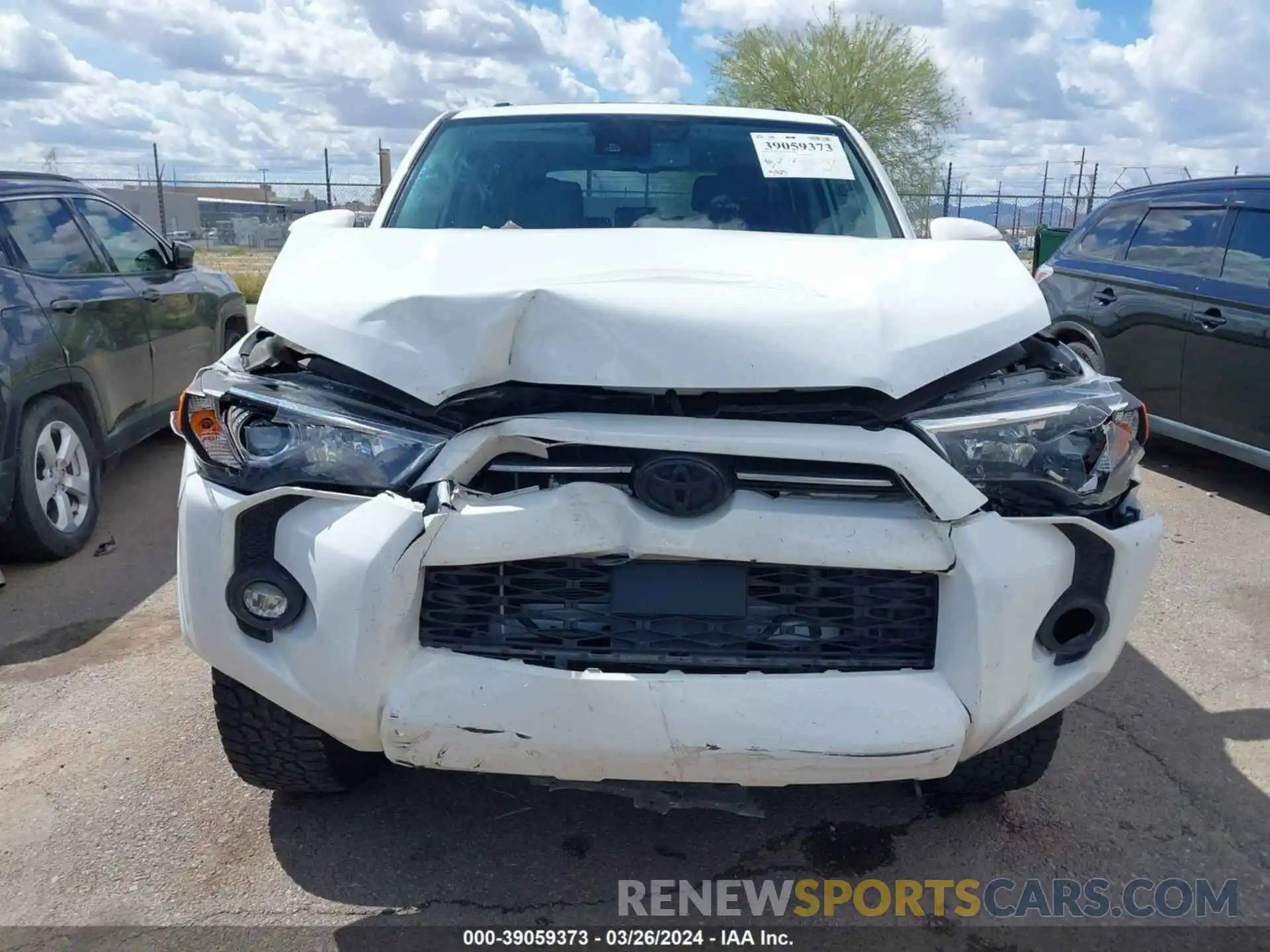 6 Photograph of a damaged car JTENU5JR7M5903044 TOYOTA 4RUNNER 2021