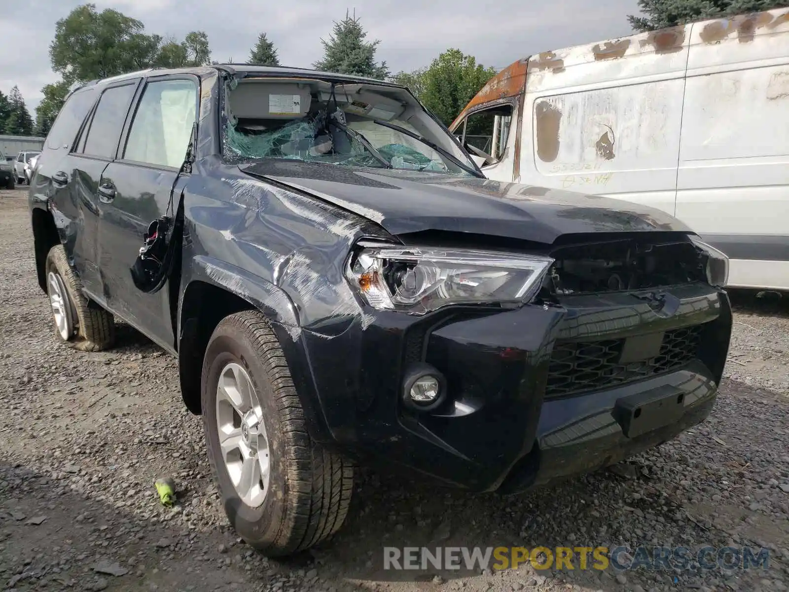 1 Photograph of a damaged car JTENU5JR7M5938358 TOYOTA 4RUNNER 2021