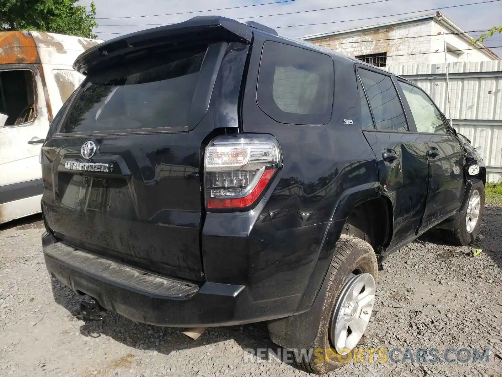 4 Фотография поврежденного автомобиля JTENU5JR7M5938358 TOYOTA 4RUNNER 2021