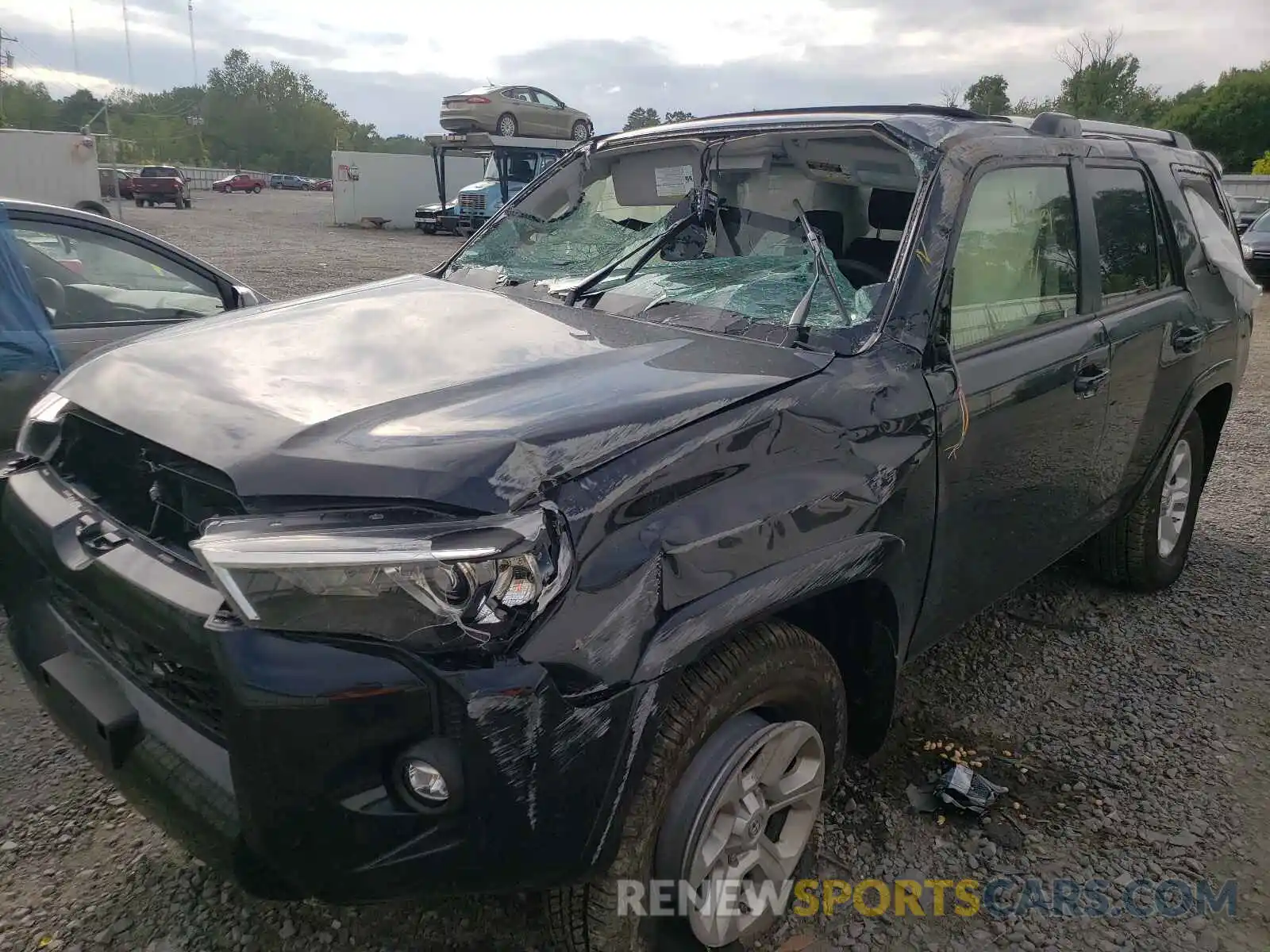 9 Photograph of a damaged car JTENU5JR7M5938358 TOYOTA 4RUNNER 2021