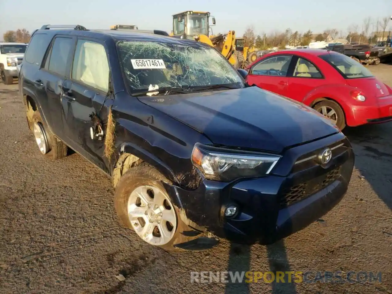 1 Photograph of a damaged car JTENU5JR7M5954236 TOYOTA 4RUNNER 2021