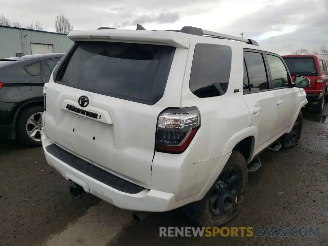 4 Фотография поврежденного автомобиля JTENU5JR7M5956438 TOYOTA 4RUNNER 2021