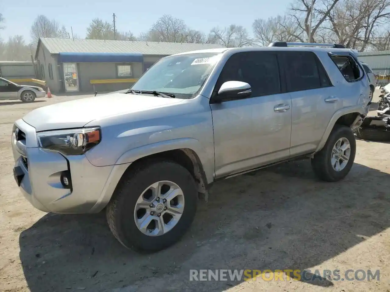 1 Photograph of a damaged car JTENU5JR8M5842089 TOYOTA 4RUNNER 2021